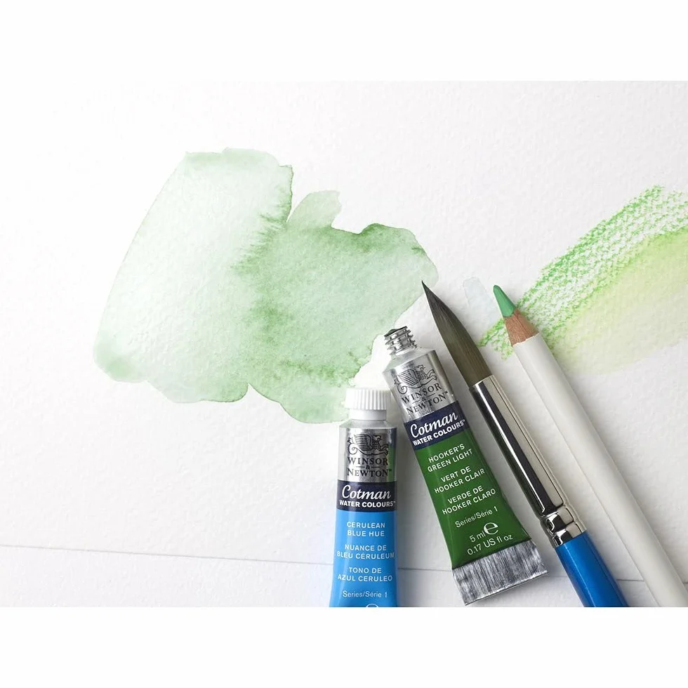 Papier Aquarelle Winsor & Newton Bloc Grain Fin 300G A5 12 Feuilles