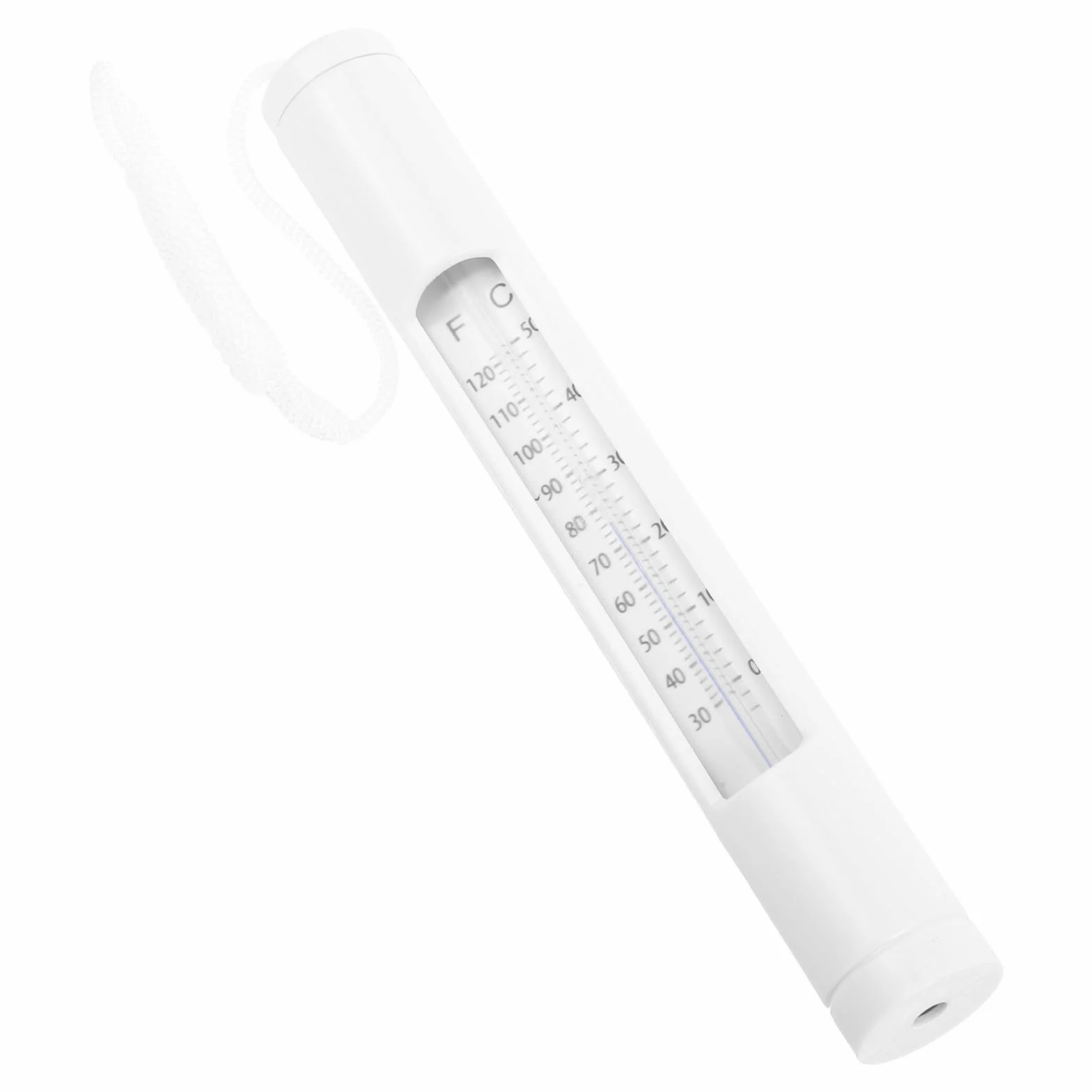 Luxshiny Thermomètre pour Piscine Étanche en PVC pour Bassins et Aquariums