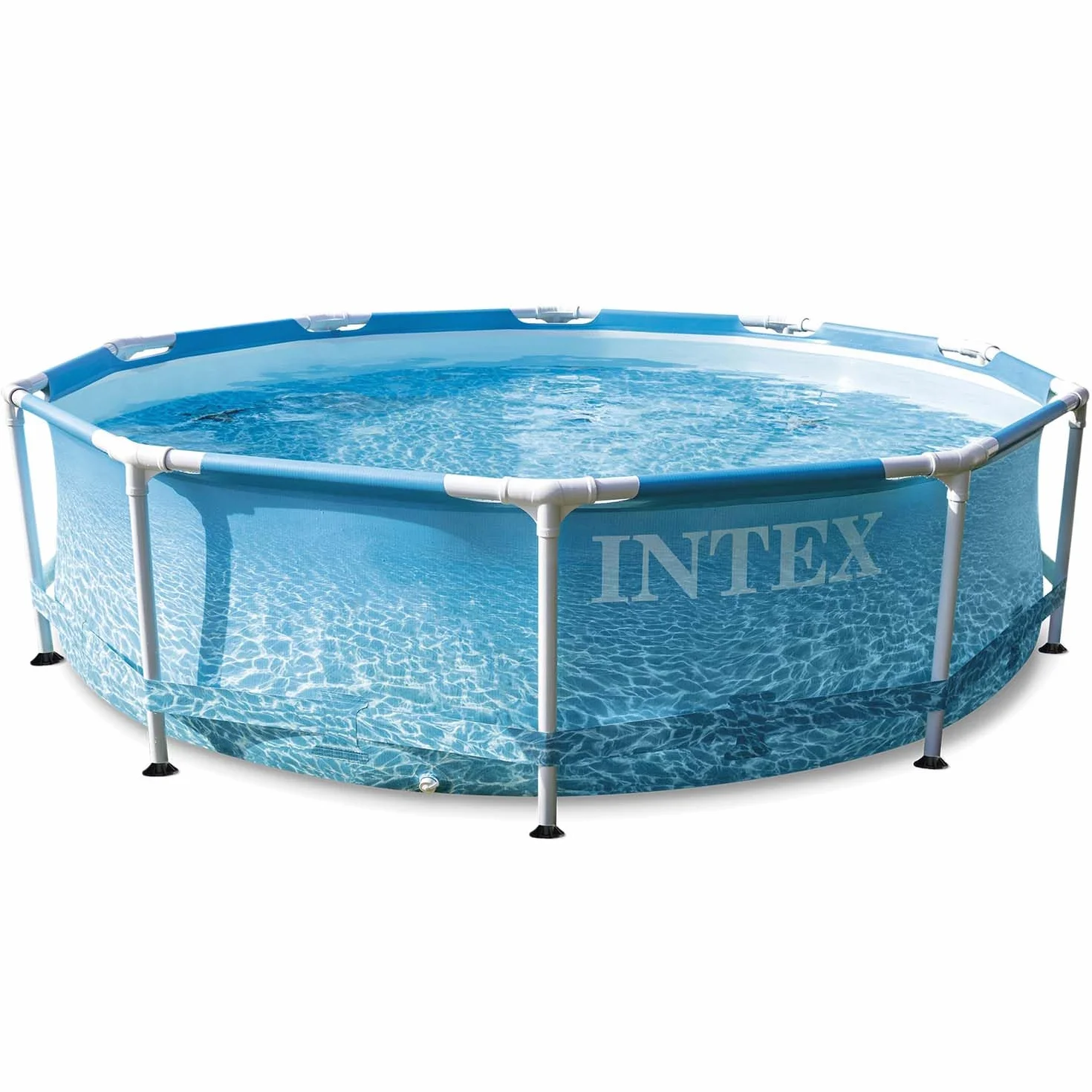 Intex kit piscinette tubulaire ocean 3,05 x 0,76m