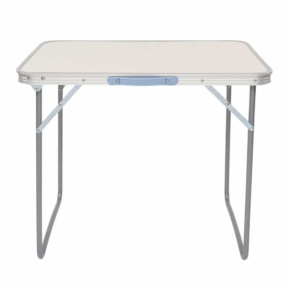 LEADZM Table de Camping Pliante 70x50x60cm Aluminium Antirouille
