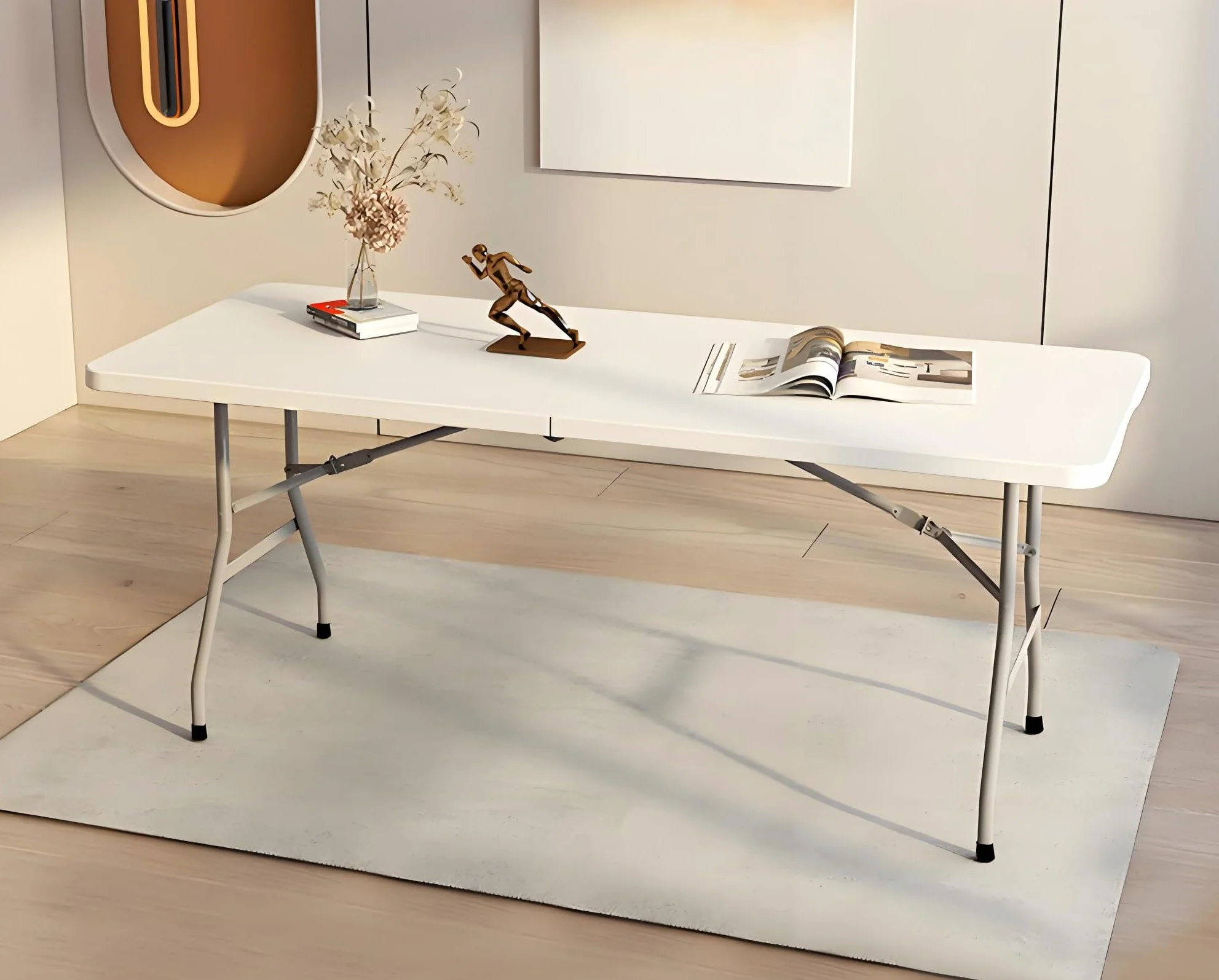 Table Pliante Exterieur avec Poignées latérales