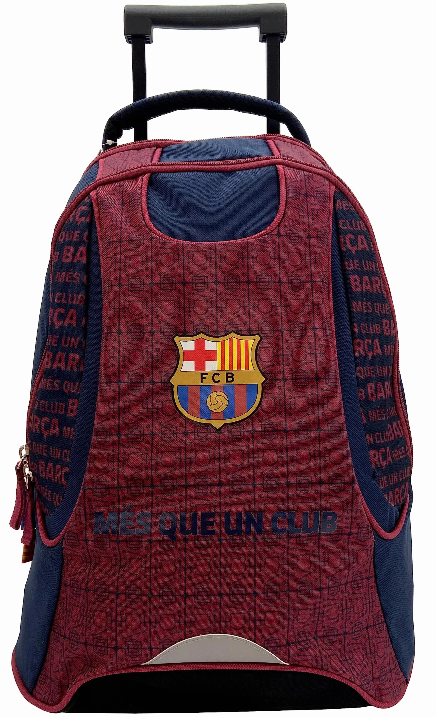 F.C. Barcelona Sac à Dos Scolaire à roulettes Barça - Collection Officielle