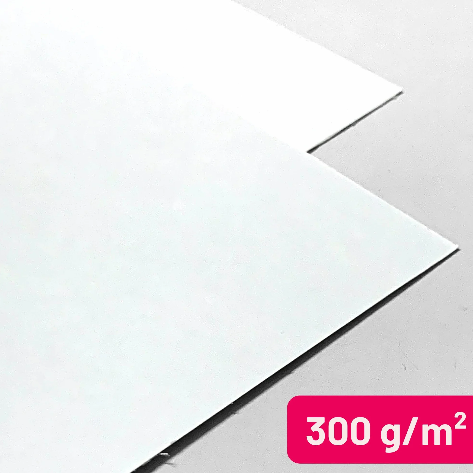 Blanc A4 300 g/m² Papier Coloré Cartonné 50 Feuilles