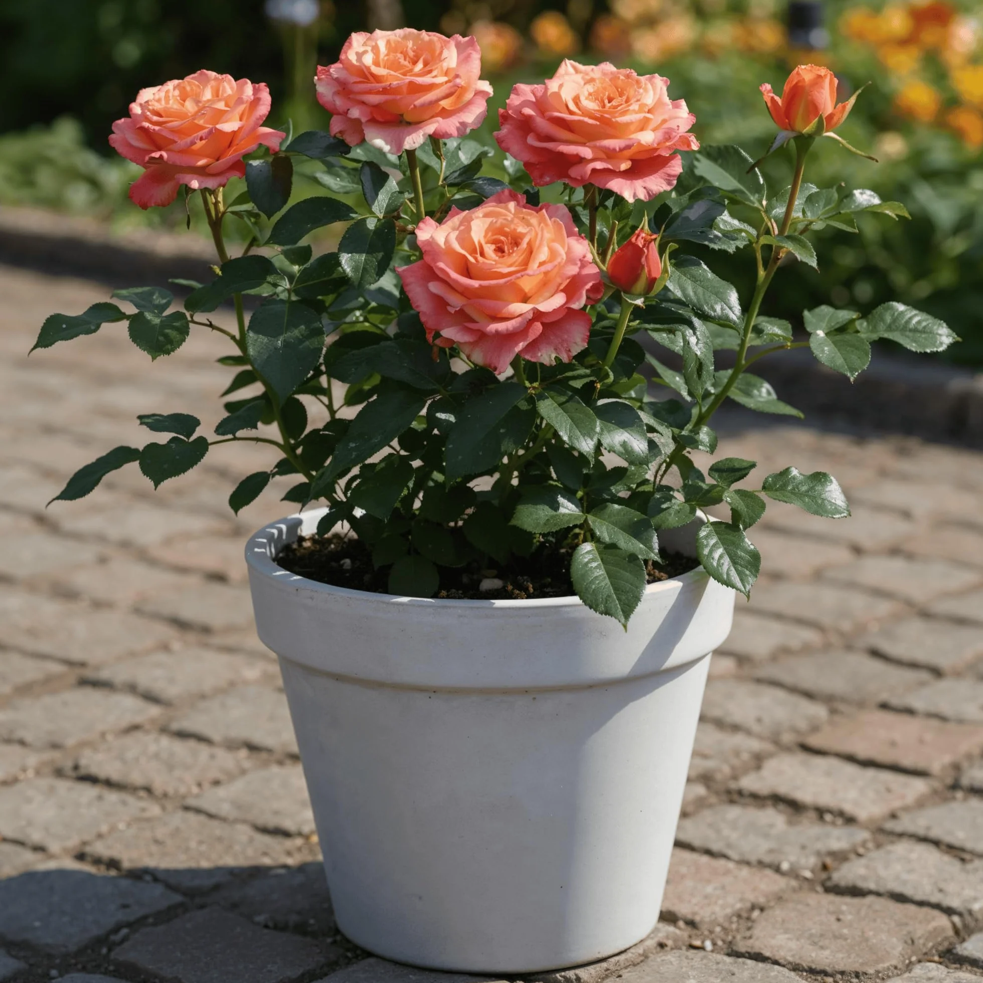 Rose - 1 Plante - Fleurs à Planter Extérieur - Vivaces Résistantes - Plantes de Hollande
