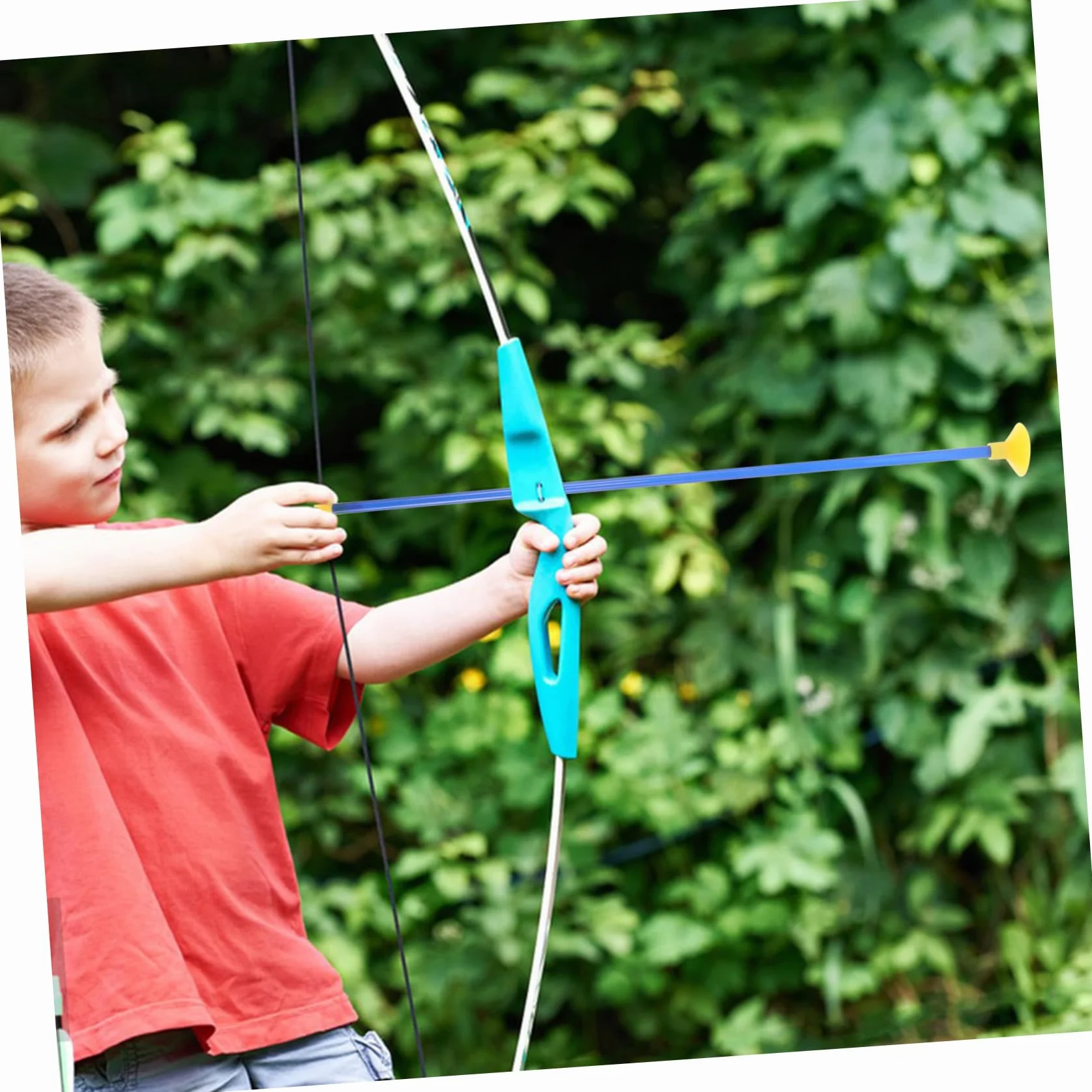 Flèches à Ventouse 6 pièces Tir à Arc Extérieur Intérieur Plastique Robuste Jeu pour Garçons et Filles