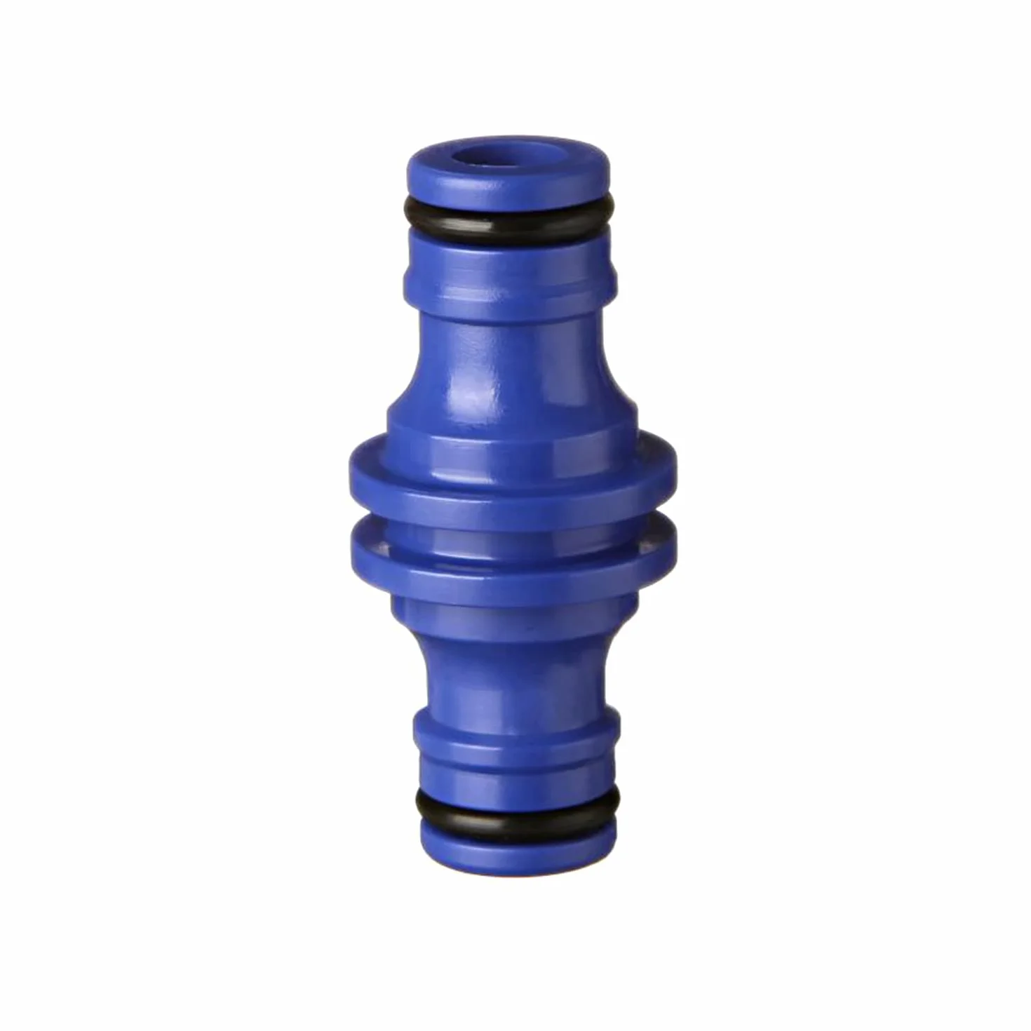 Tatay Connecteur Double Male Plastique Bleu 2,6 x 5,7 cm