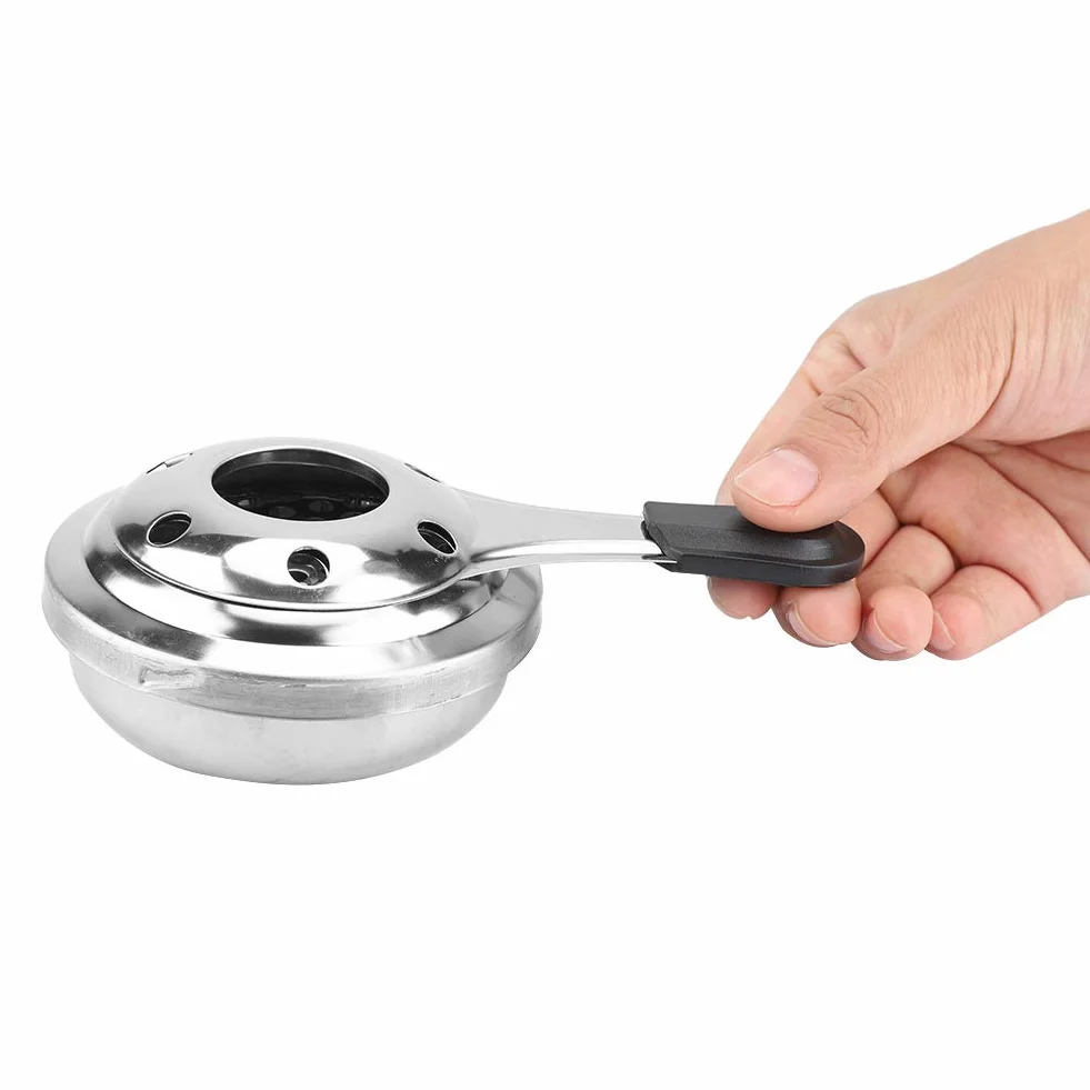 Poêle à alcool, brûleur de poêle à alcool portable en acier inoxydable pour le camping en plein air ou la panique, détachable et durable