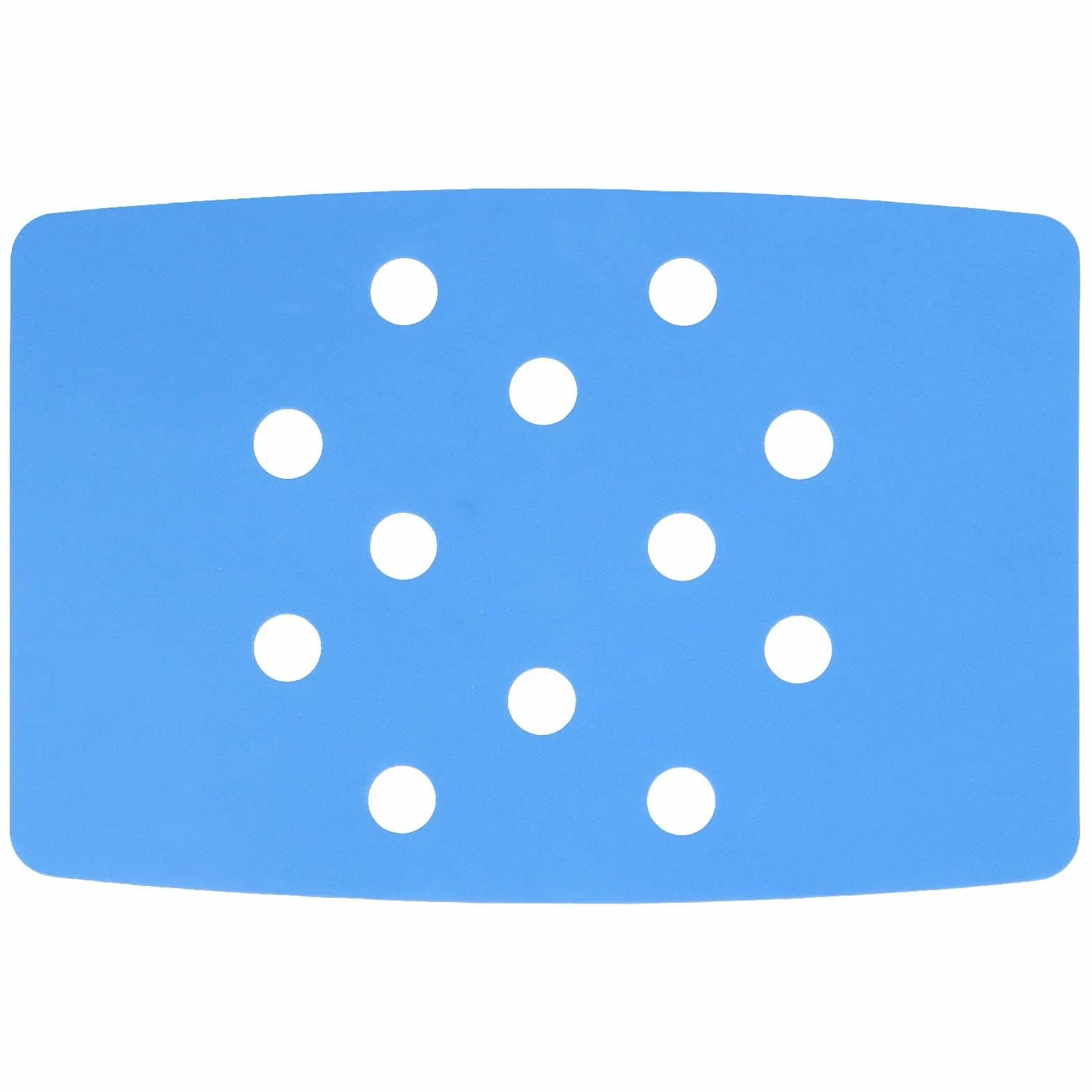 Coussin de Chaise de Douche Imperméable Antidérapant avec Trous d'Évacuation Tapis de Siège de Bain en Mousse