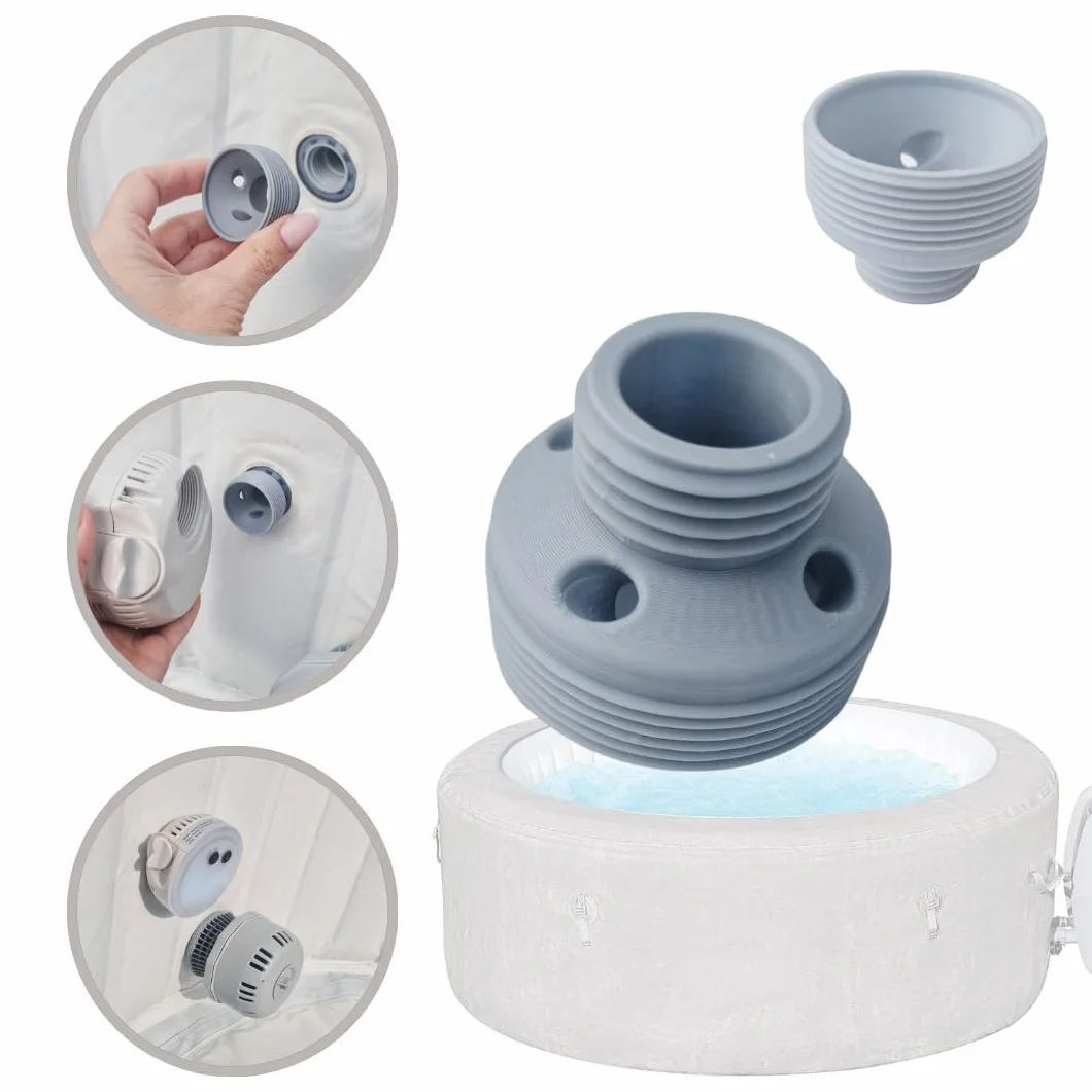 Adaptateur de lumière LED pour jacuzzi Compatible Lay-Z-Spa Bestway Coleman Hot Tubs Connecteur éclairage sous-marin