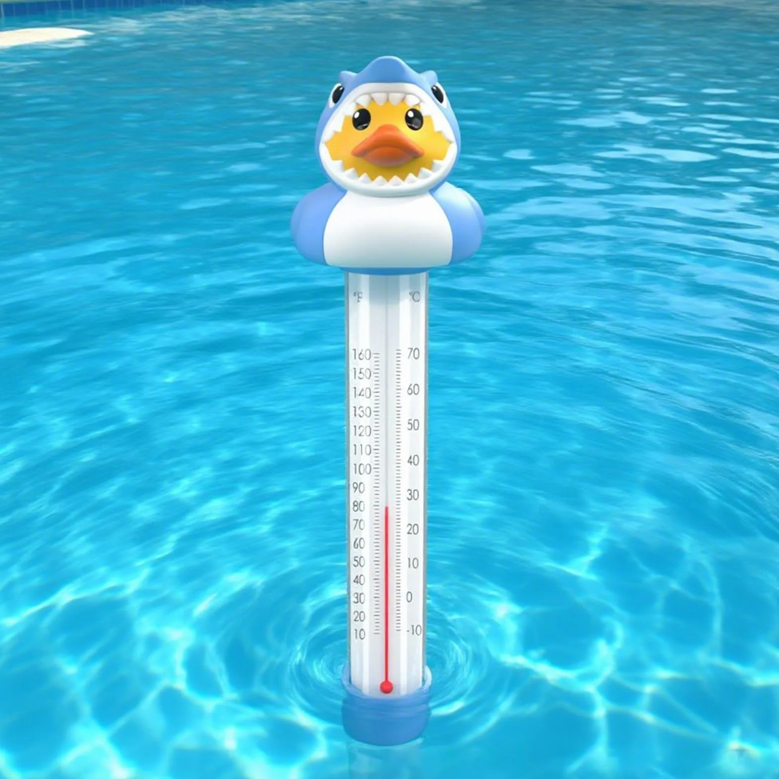 Thermomètre de piscine flottant canard – Facile à lire pour piscine extérieure