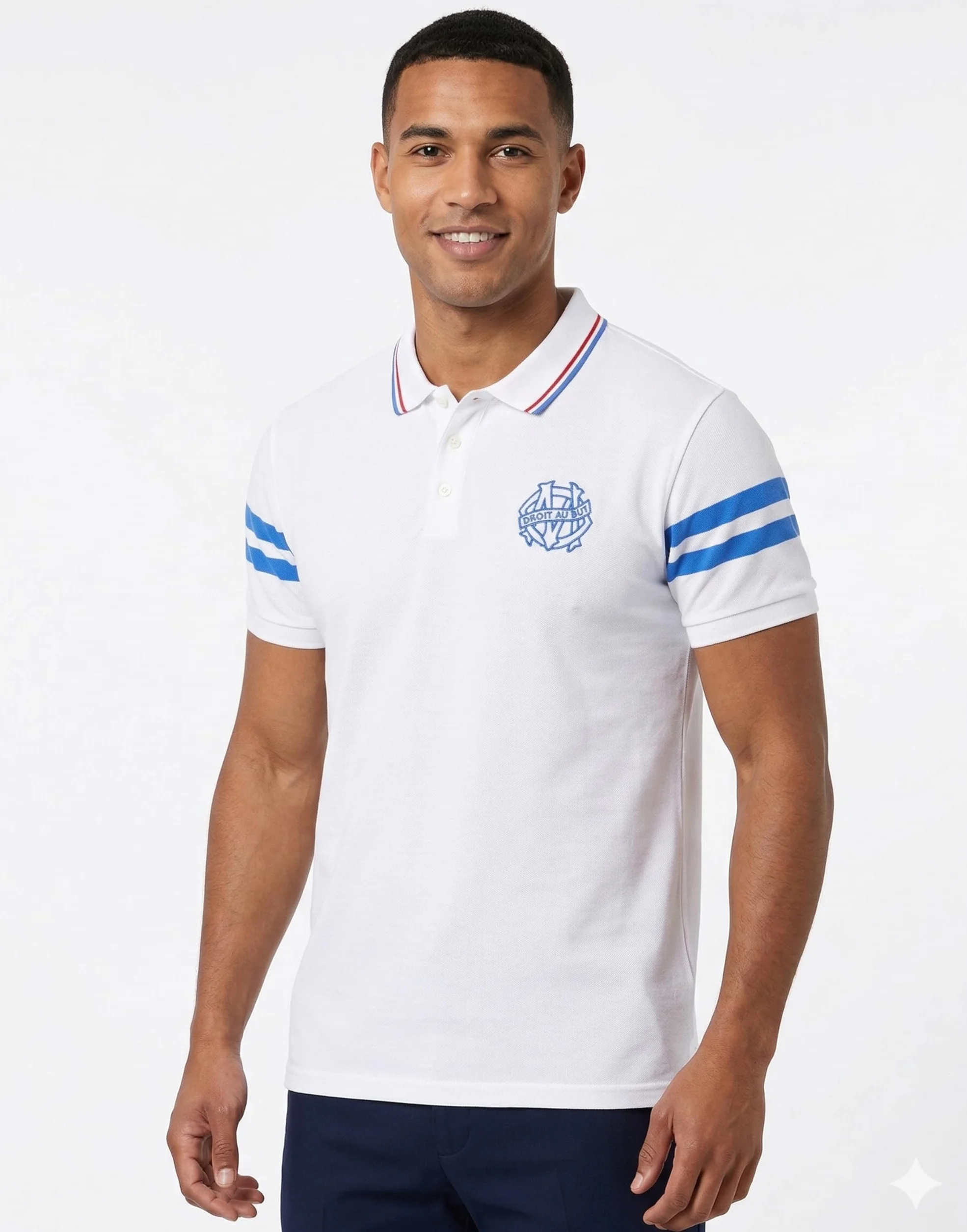 OLYMPIQUE DE MARSEILLE Polo Om - Collection Officielle