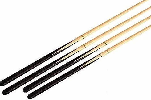 SUPREME - Lot 4 queues billard 1/2 + procédés +craies