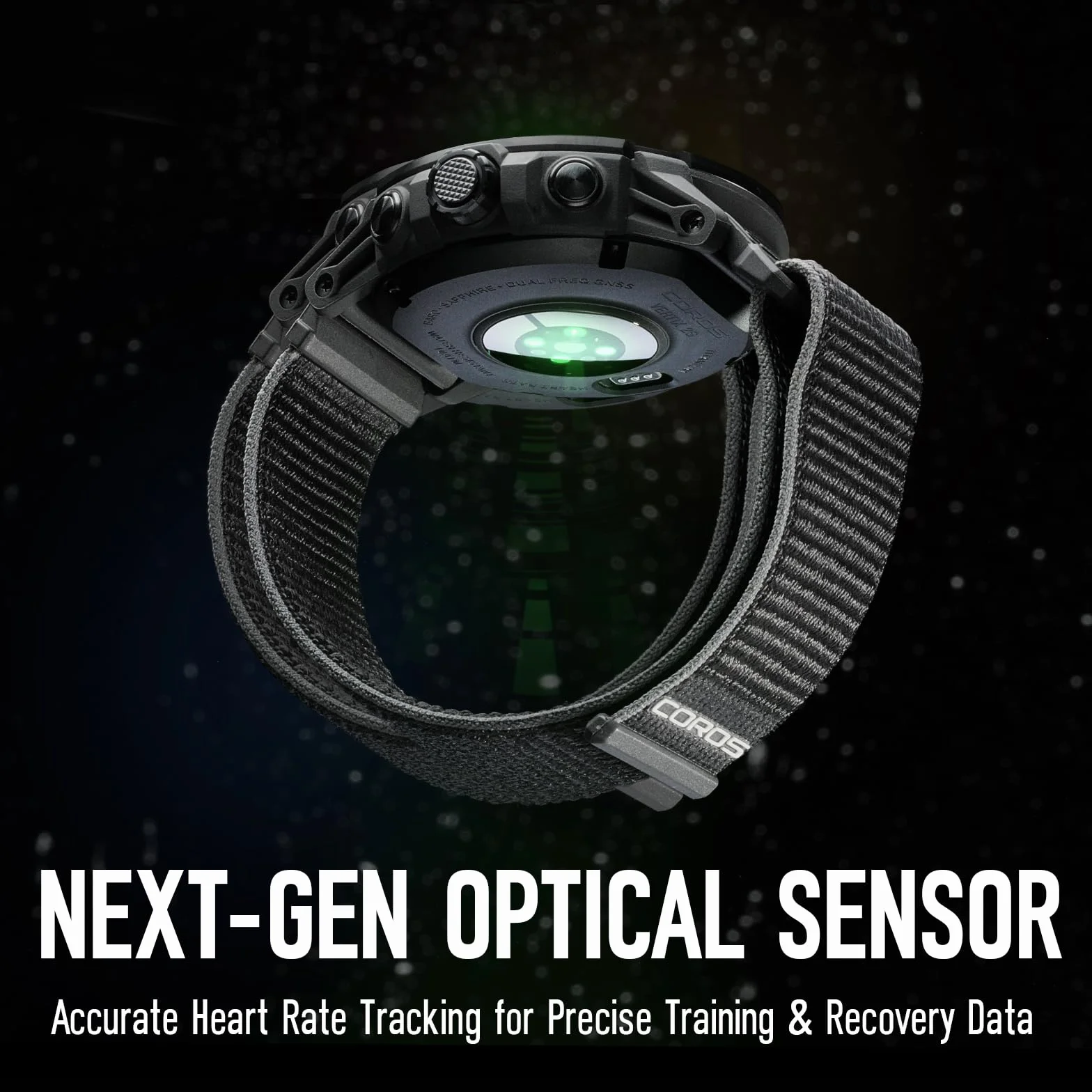 COROS VERTIX 2S Montre GPS d'aventure 40 Jours Autonomie Navigation Cartes Hors Ligne