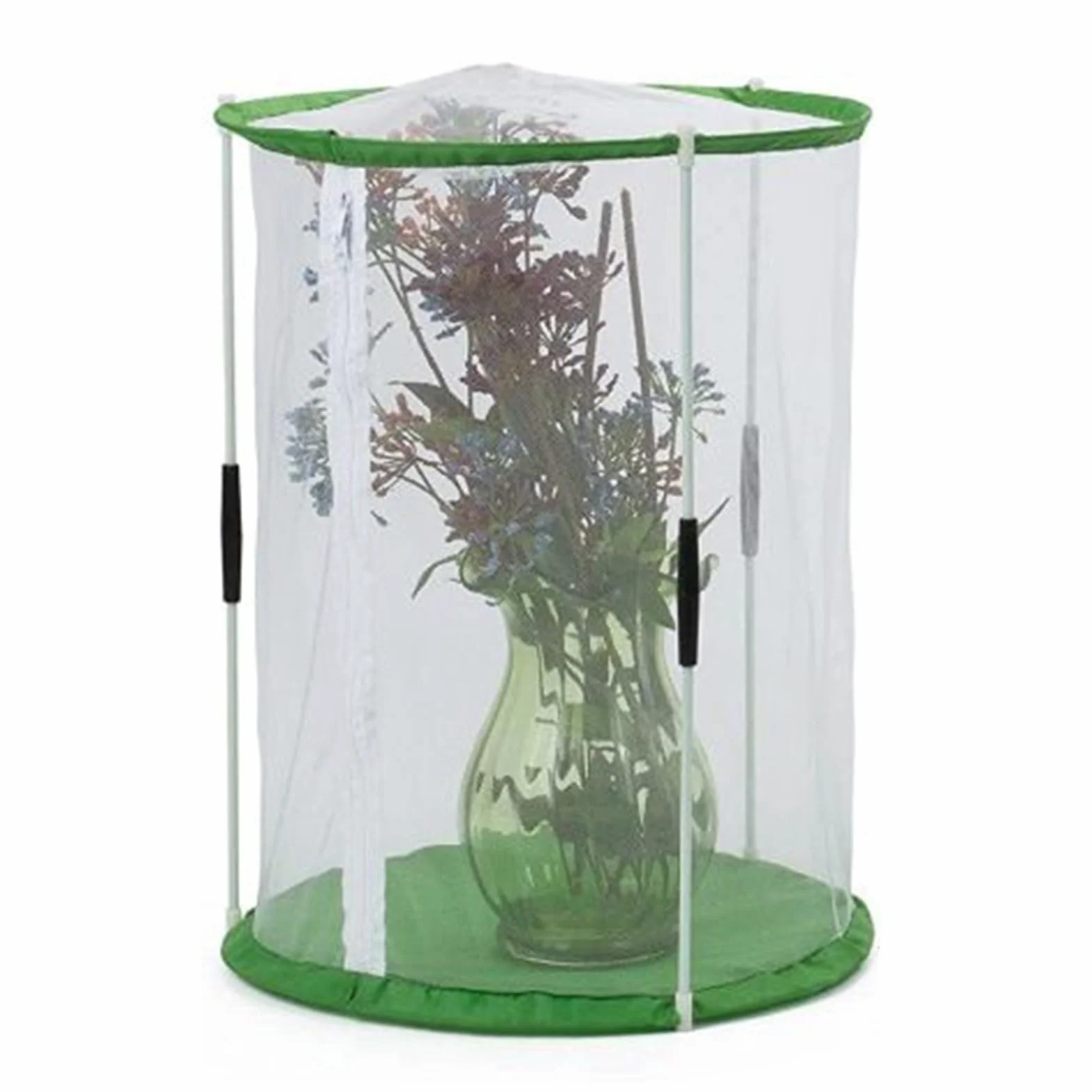 Maison Papillons Cage à Chenilles 30 x 40 cm avec Fermeture Éclair - Abri Pliant pour Élevage