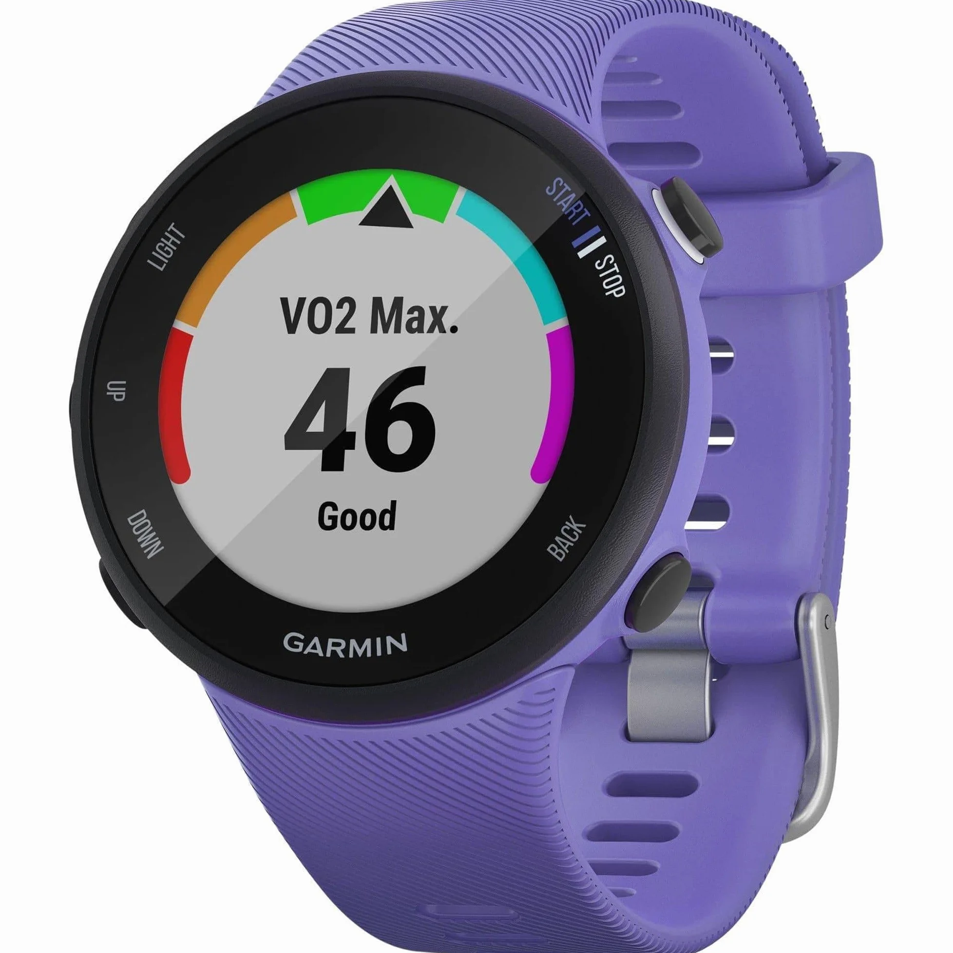 Garmin Forerunner 45S Montre de course à pied avec Garmin Coach Violette