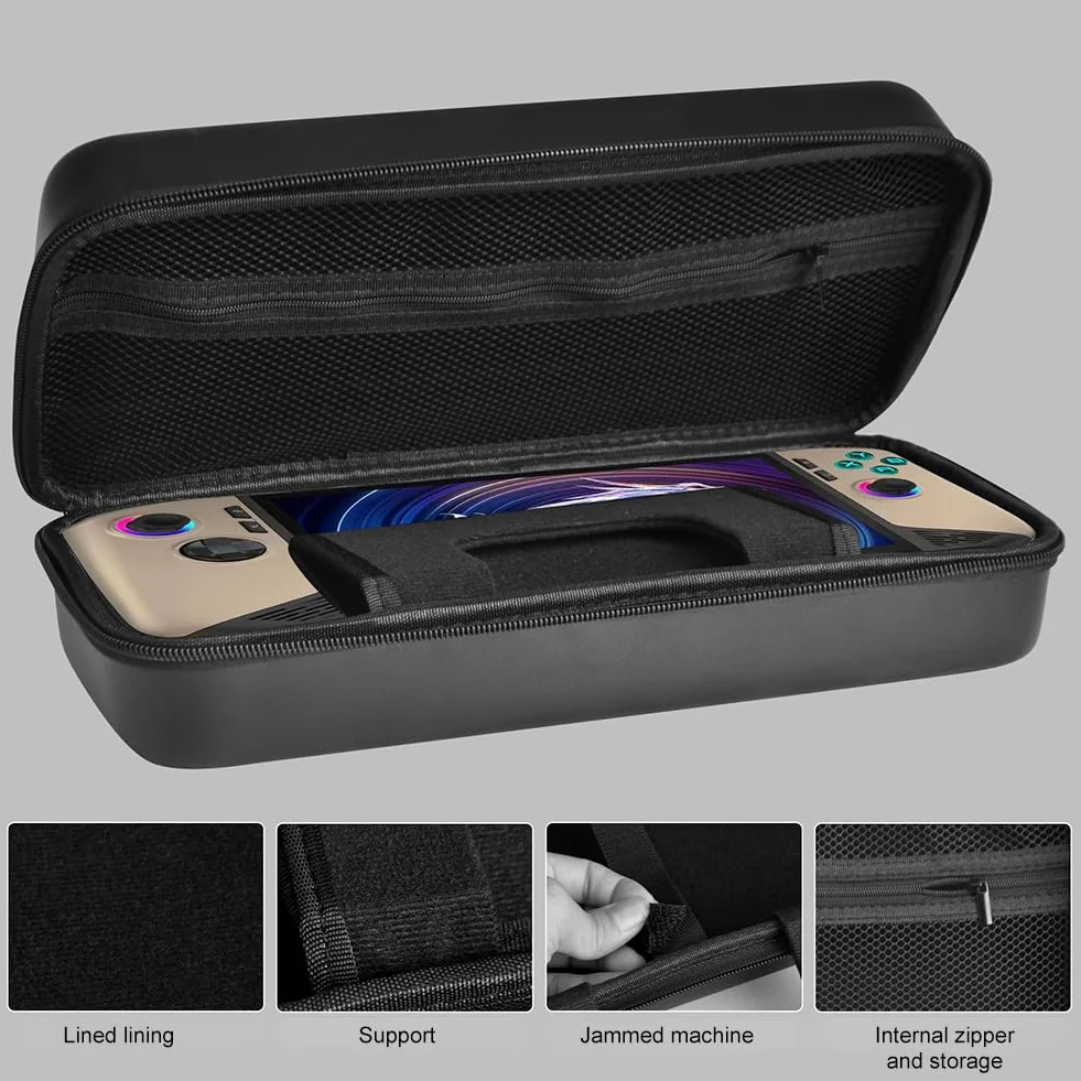 EVA Hard Carrying Case for MSI Claw 8 Game Console Waterproof Shockproof Storage Bag