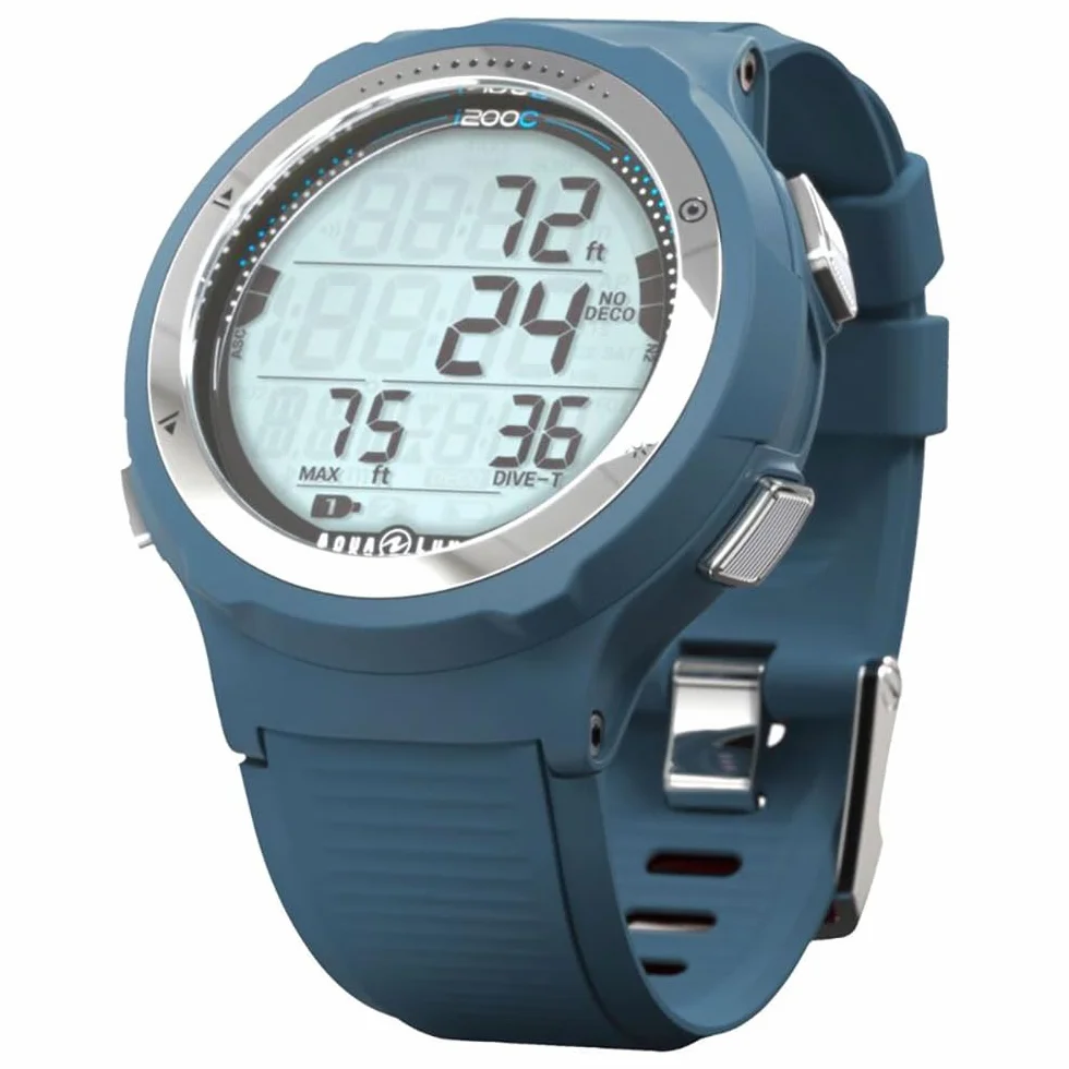 Aqualung i200C - Ordinateur de plongée, Bluetooth, Quatre Modes de Fonctionnement, Navigation intuitive, idéal pour la plongée sous-Marine