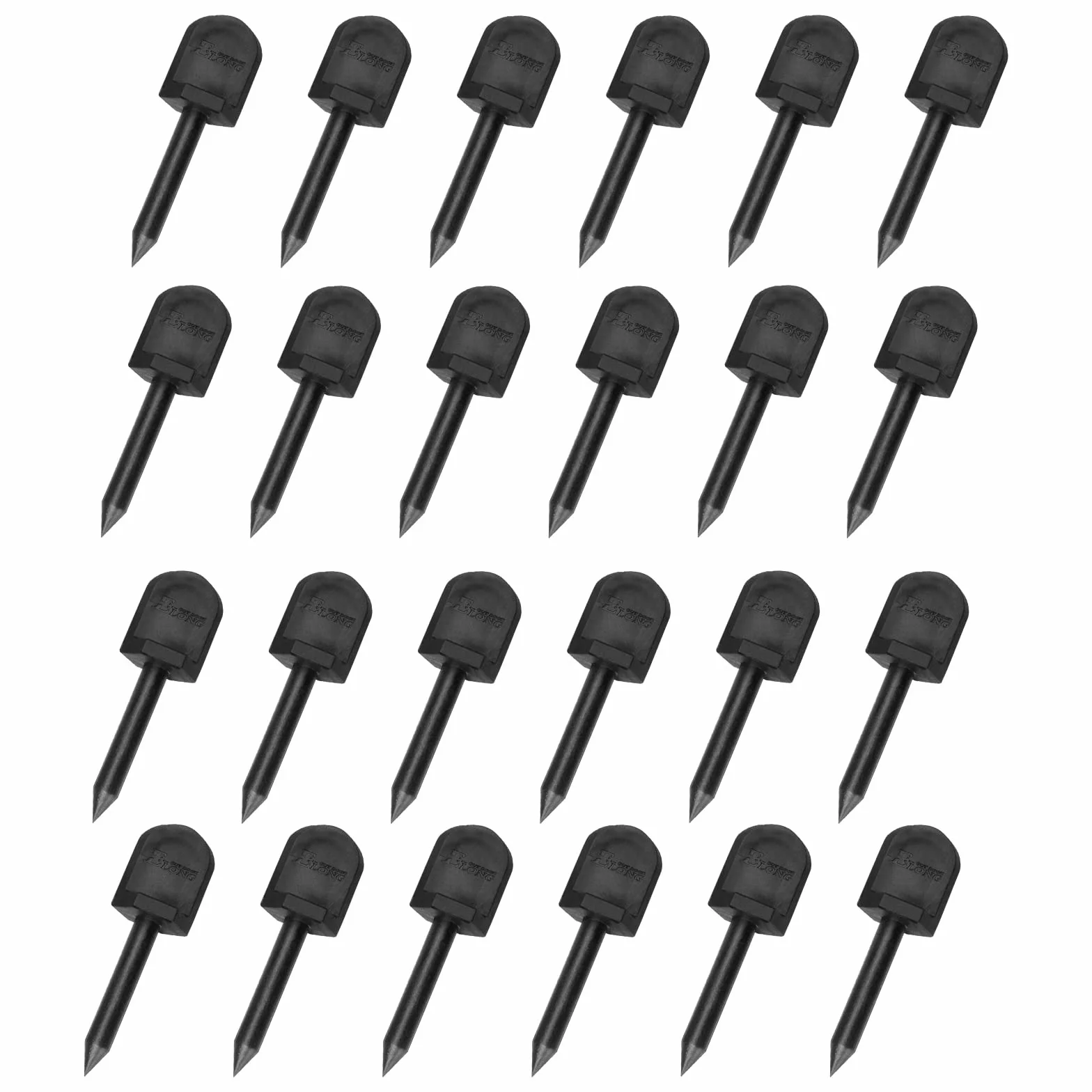 Elong Cibles de tir à l'arc en papier avec paille en mousse – 6,3 cm (lot de 24)