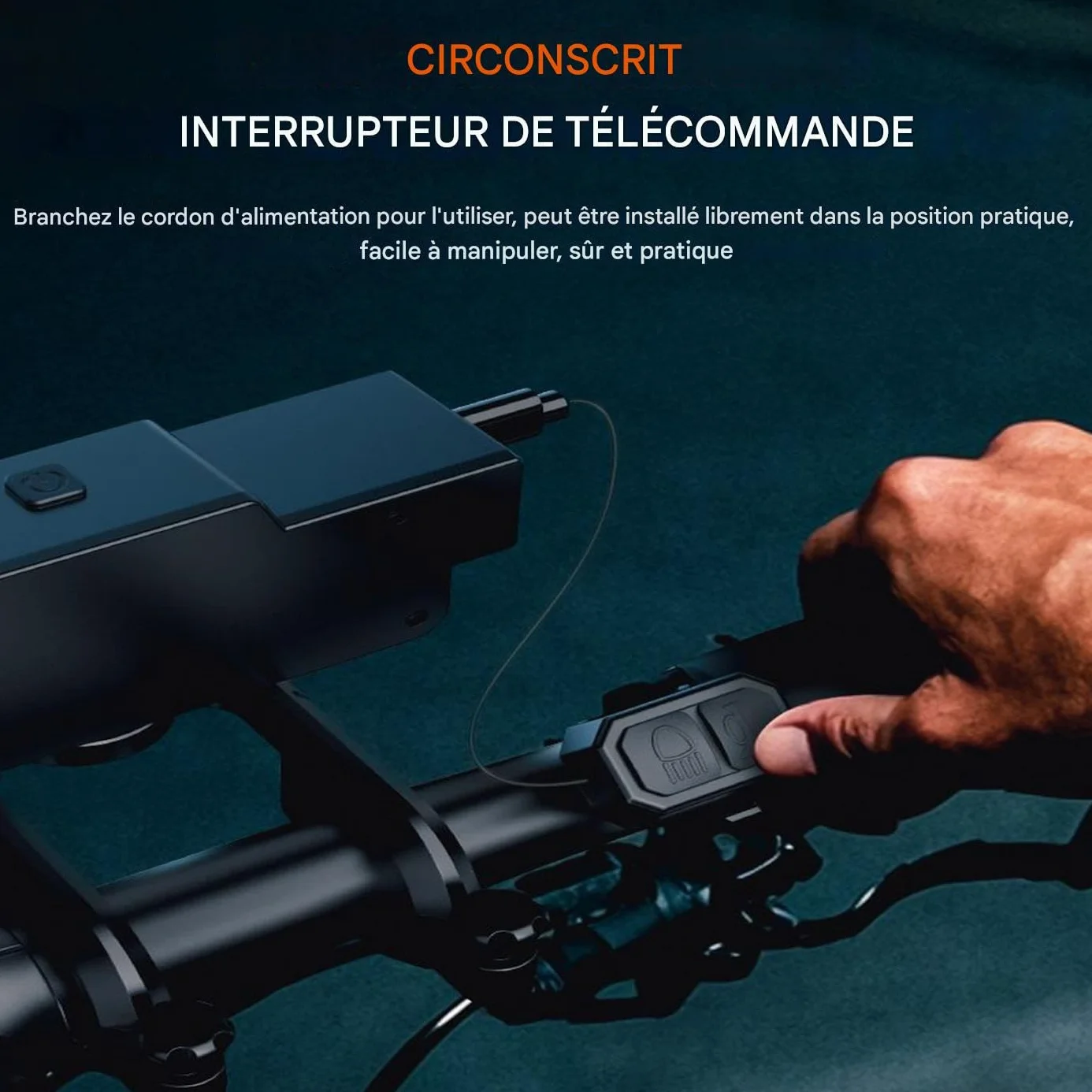 Phare pour Vélo - Klaxon 130 DB pour Cyclisme Lampe | Lampe Rechargeable USB Haute Luminosité pour Trajets Urbains et Aventure