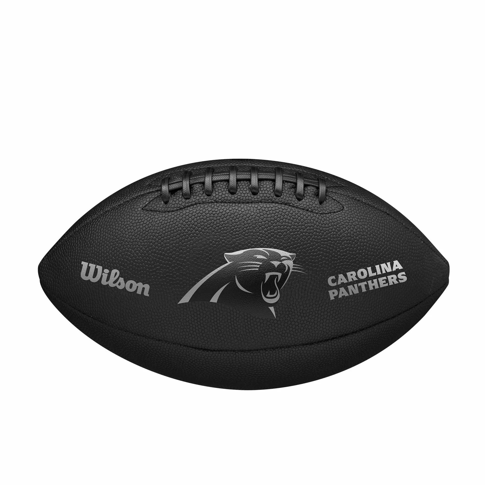 Wilson Ballon de Football NFL Team Metallic Premiere - Taille Officielle, Carolina Panthers