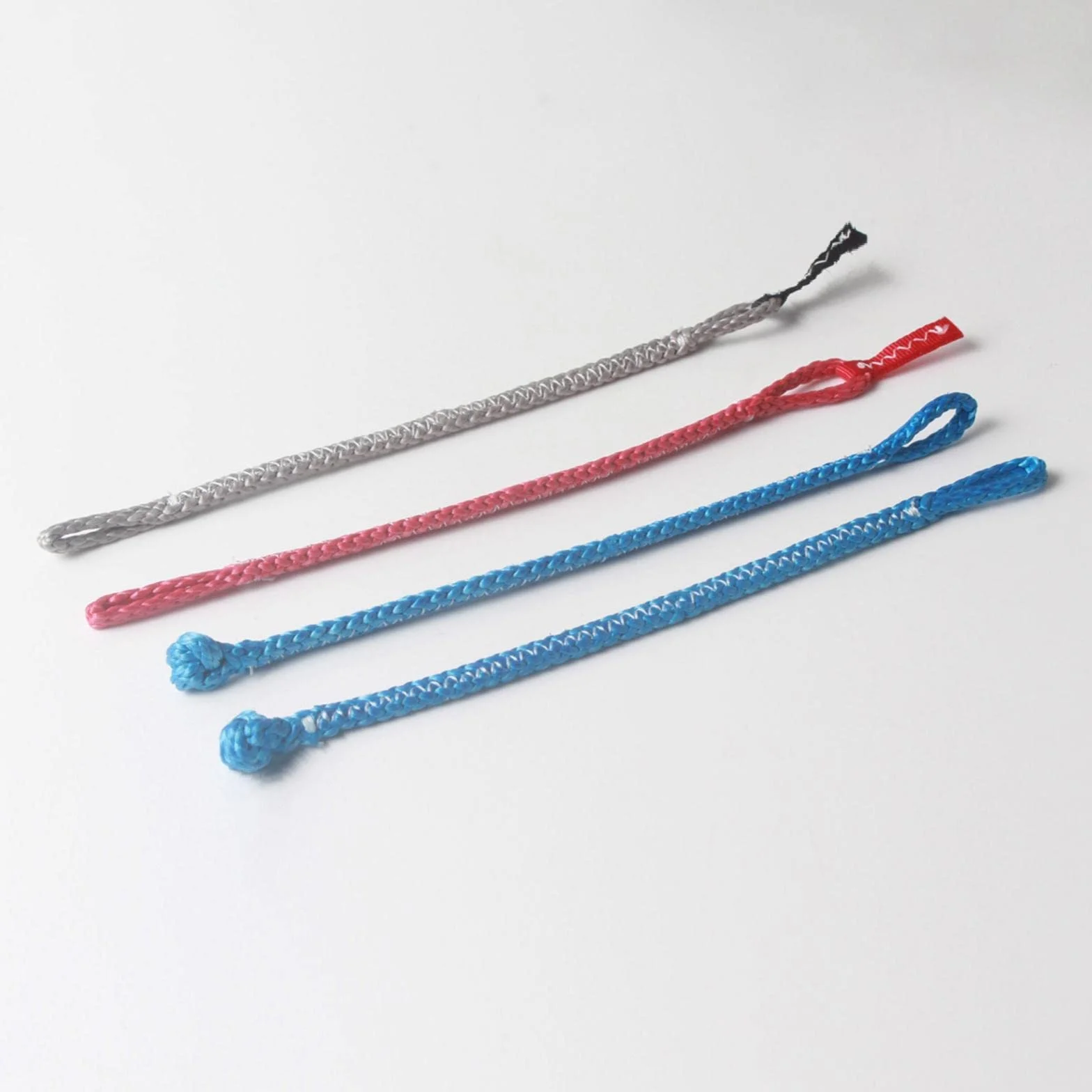 Lot de 4 queues de cochon universelles kitesurf 1000 kg Rouge Bleu
