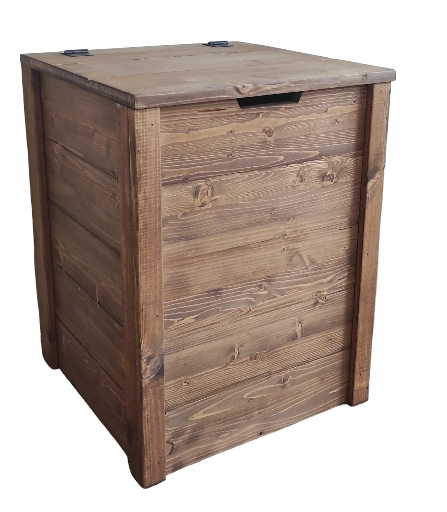Coffre banc de rangement en bois 45x45x60 cm TOTAL WOOD 2012