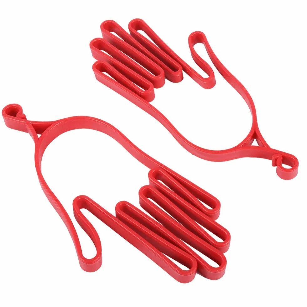 Seacloud Lot de 2 supports de gants de golf durables Rouge