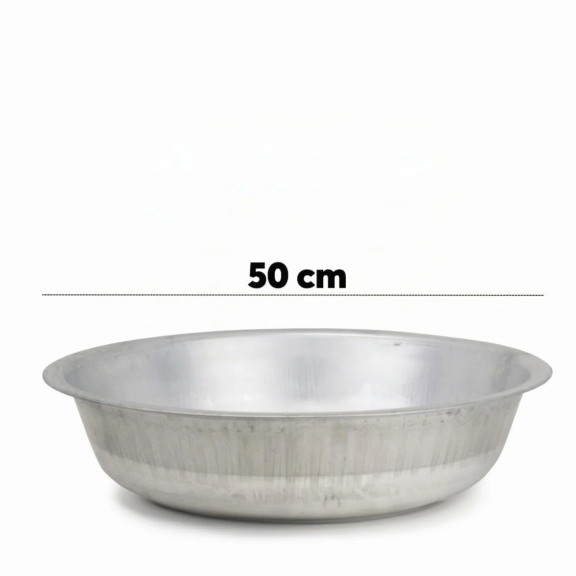 Grand seau en zinc 50 cm pour extérieur - Baignoire ronde jardinière fontaine solaire
