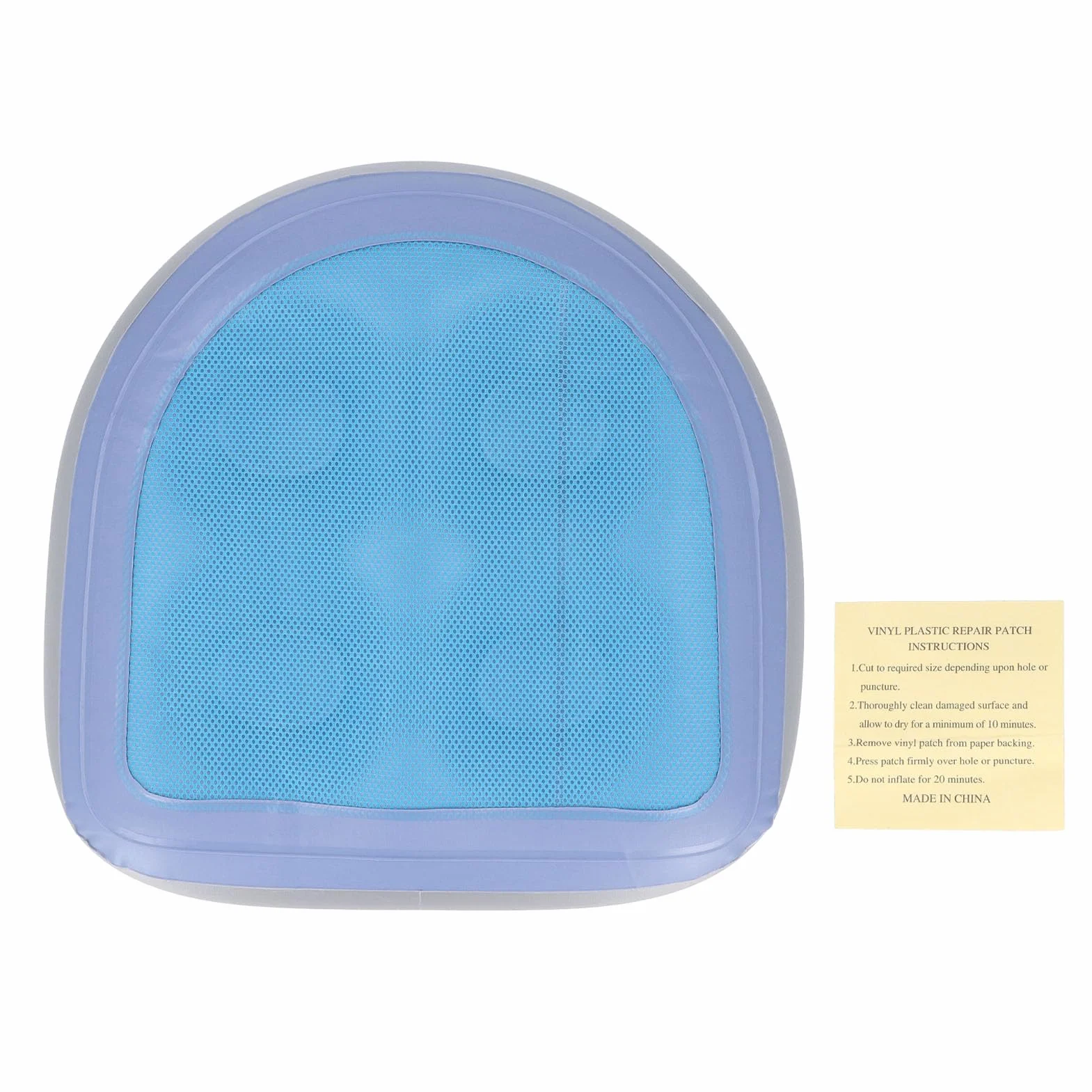 Siège Rehausseur de Spa Réglable Gonflable Double Remplissage avec Ventouses Antidérapantes