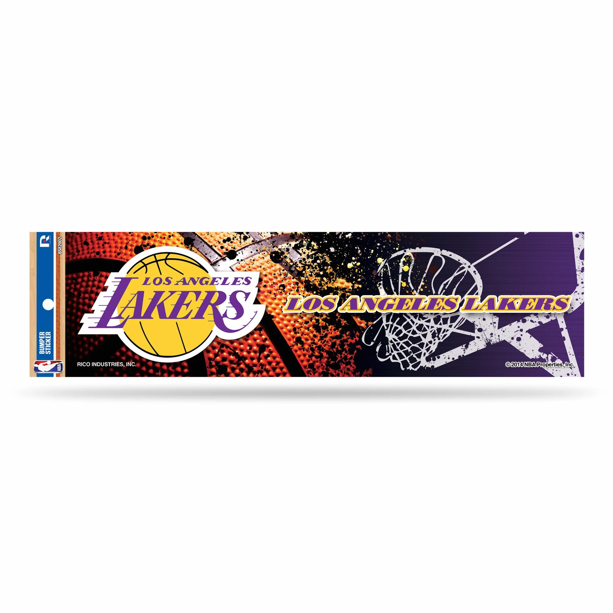 Rico Industries Bs82001 Bumper Autocollant – Los Angeles Lakers