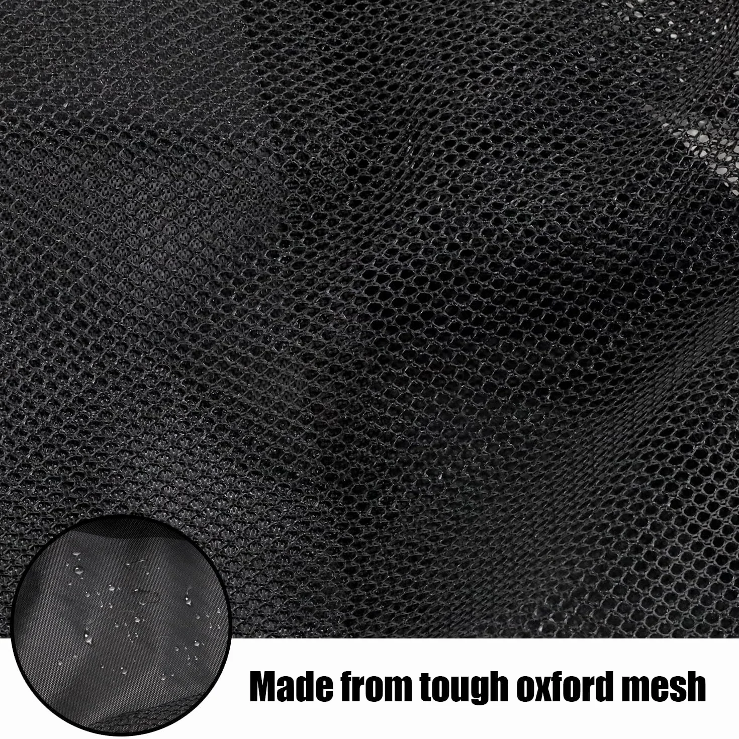 2pcs Sac à Ballons Sac de Football/Basket-Ball/Rugby avec Filet Oxford Résistant et Imperméable Sac de Sport Polyvalent à Ballon en Maille Filet avec Cordon de Serrage et Mousqueton
