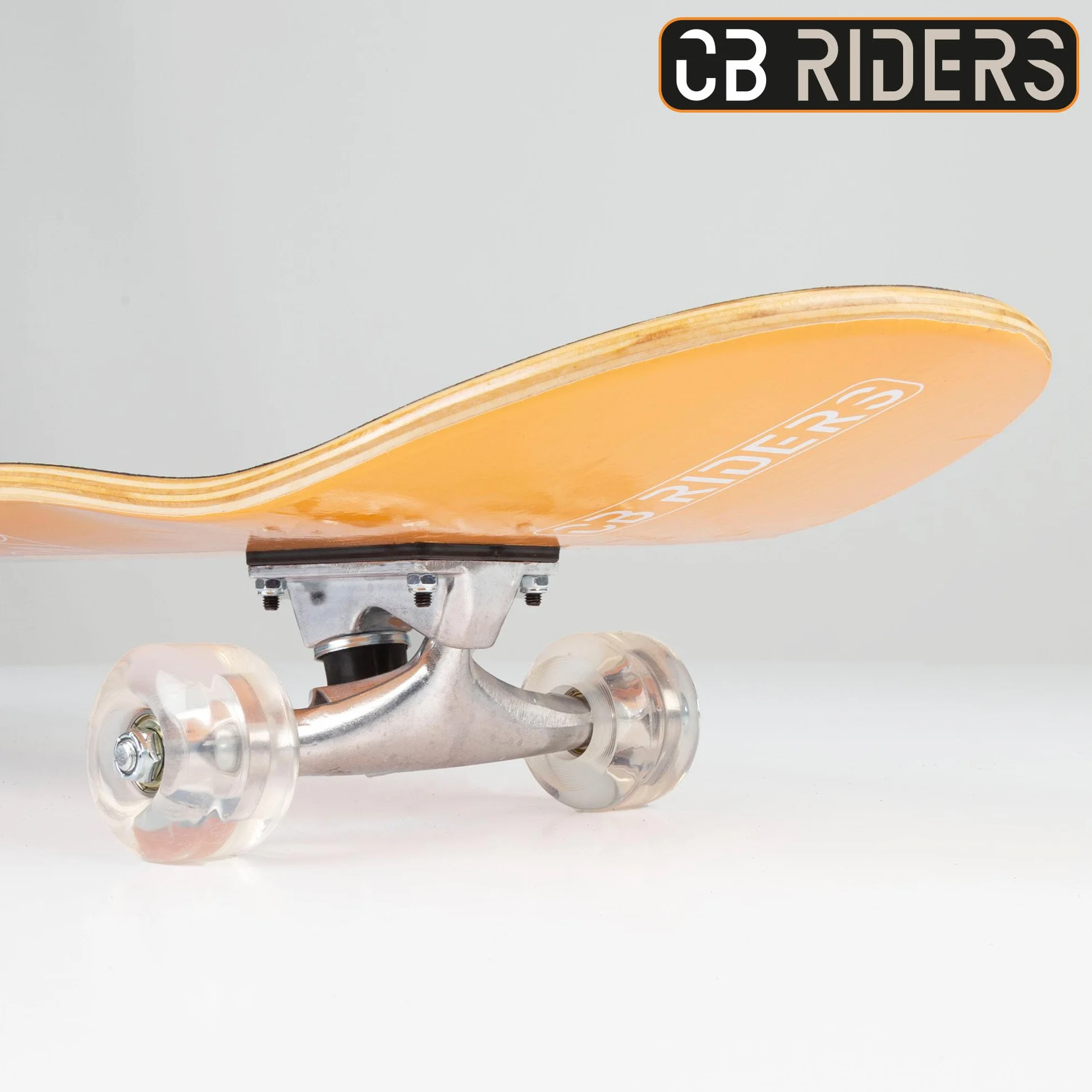 COLORBABY CB Riders 47200 Skateboard, 79 x 20 cm, Max. 100 kg, fabriqué en Bois, axe Aluminium, antidérapant, Skateboard Enfant, Planche avec 4 Roues PU, Cadeau 6 Ans