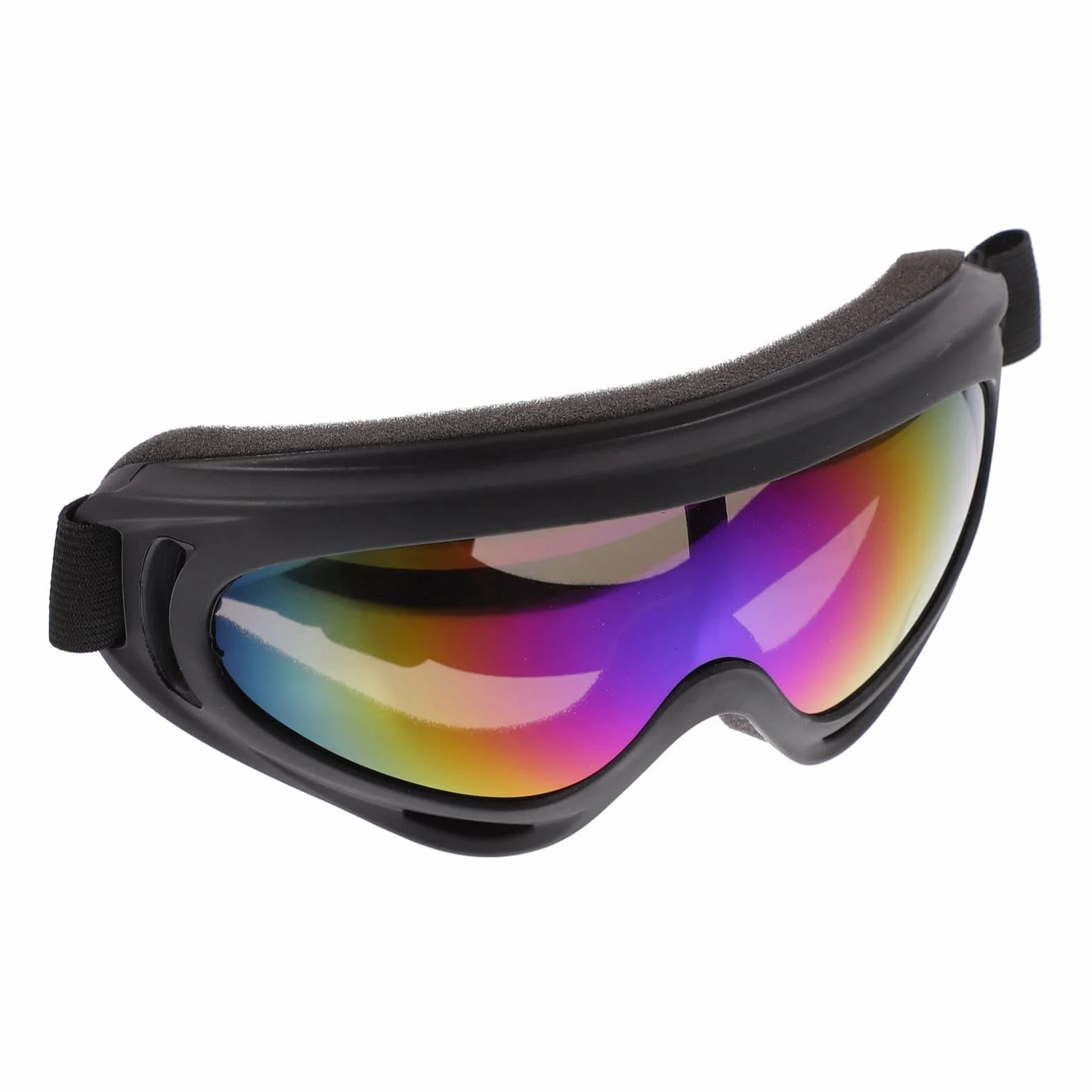 Luxshiny 1 paire Lunettes de Protection Vent pour Ski Cyclisme Pours Événements Plein Air Légères et Confortables Compatible avec Divers Casques
