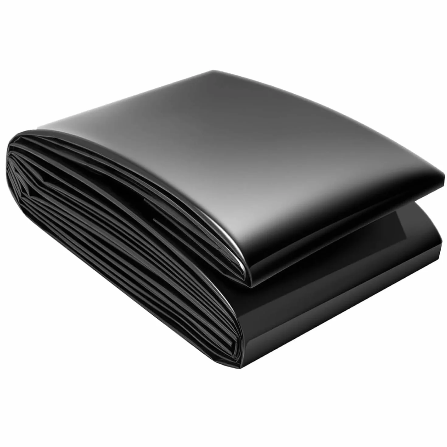Bâche étanche pour Bassin 10M x 15M, PEHD Couverture Flexible Noire pour Jardin