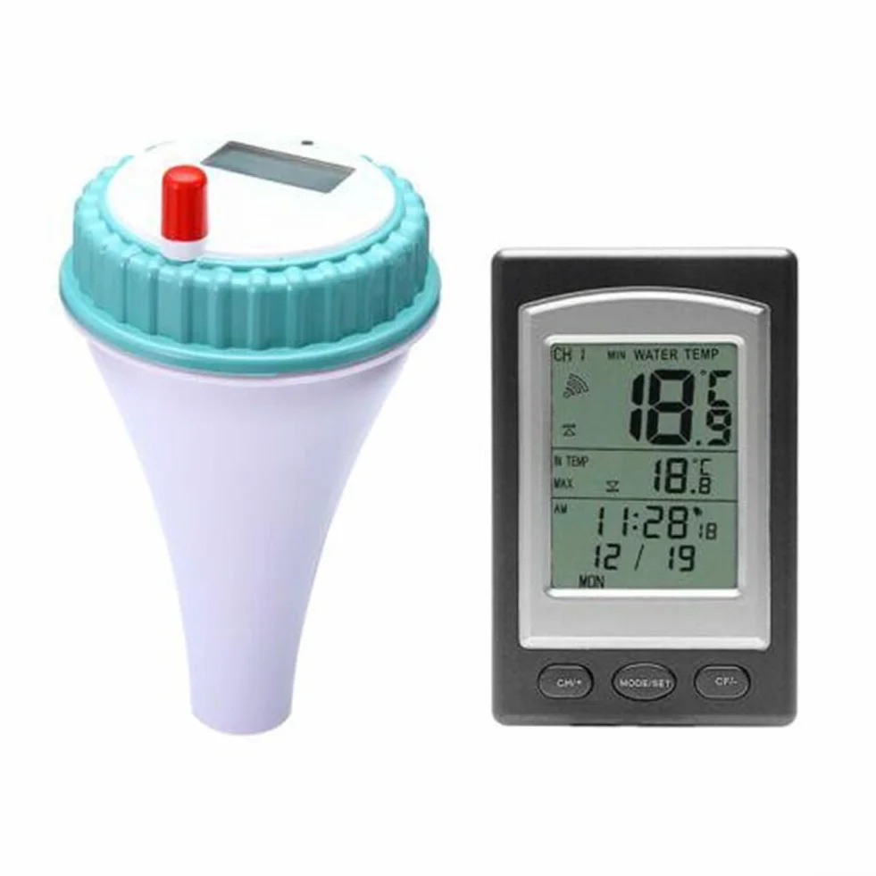 Thermomètre flottant sans fil pour piscine
