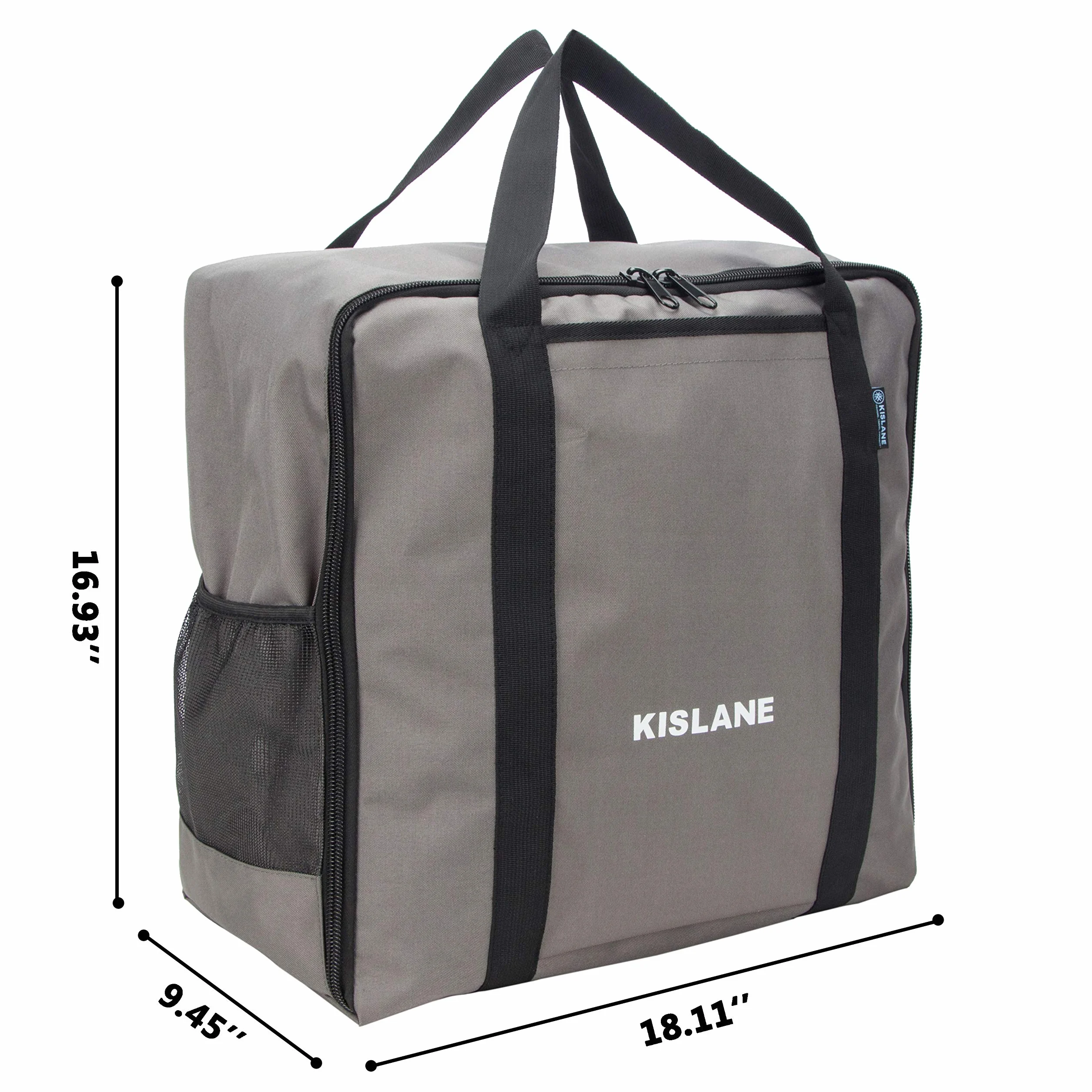 Sac de Transport pour Plaque de Cuisson Blackstone de 43,2 cm, pour Barbecue en Plein air, rassemblements, Camping (Gris)