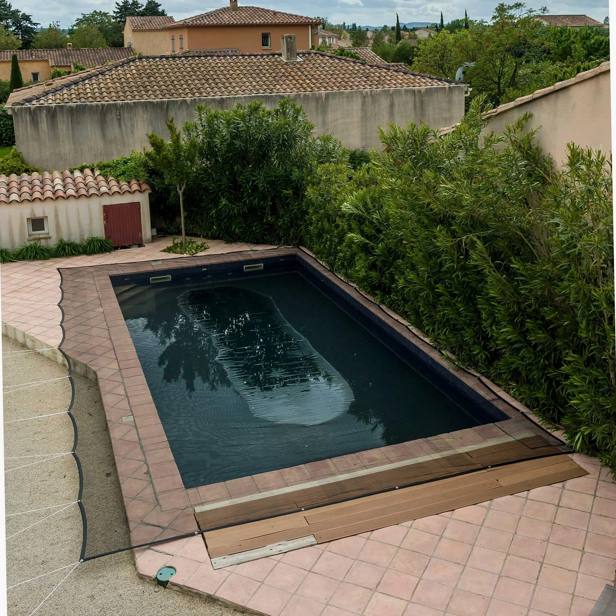 WERKA PRO Filet de Protection Piscine 100g/m2 4 x 5 m