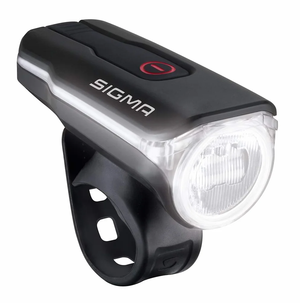 Sigma Sport Aura 60 USB Feu Avant de vélo Unisexe, Noir, Taille Unique