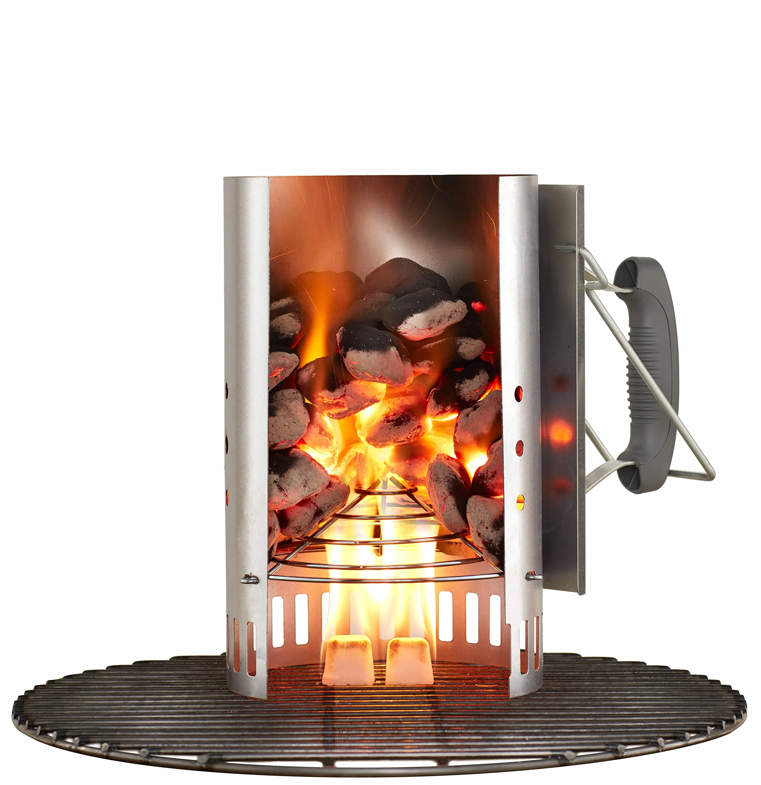 Weber Rapidfire Cheminée d’allumage Barbecue Charbon 6L Acier 32x20,5x32,5 cm