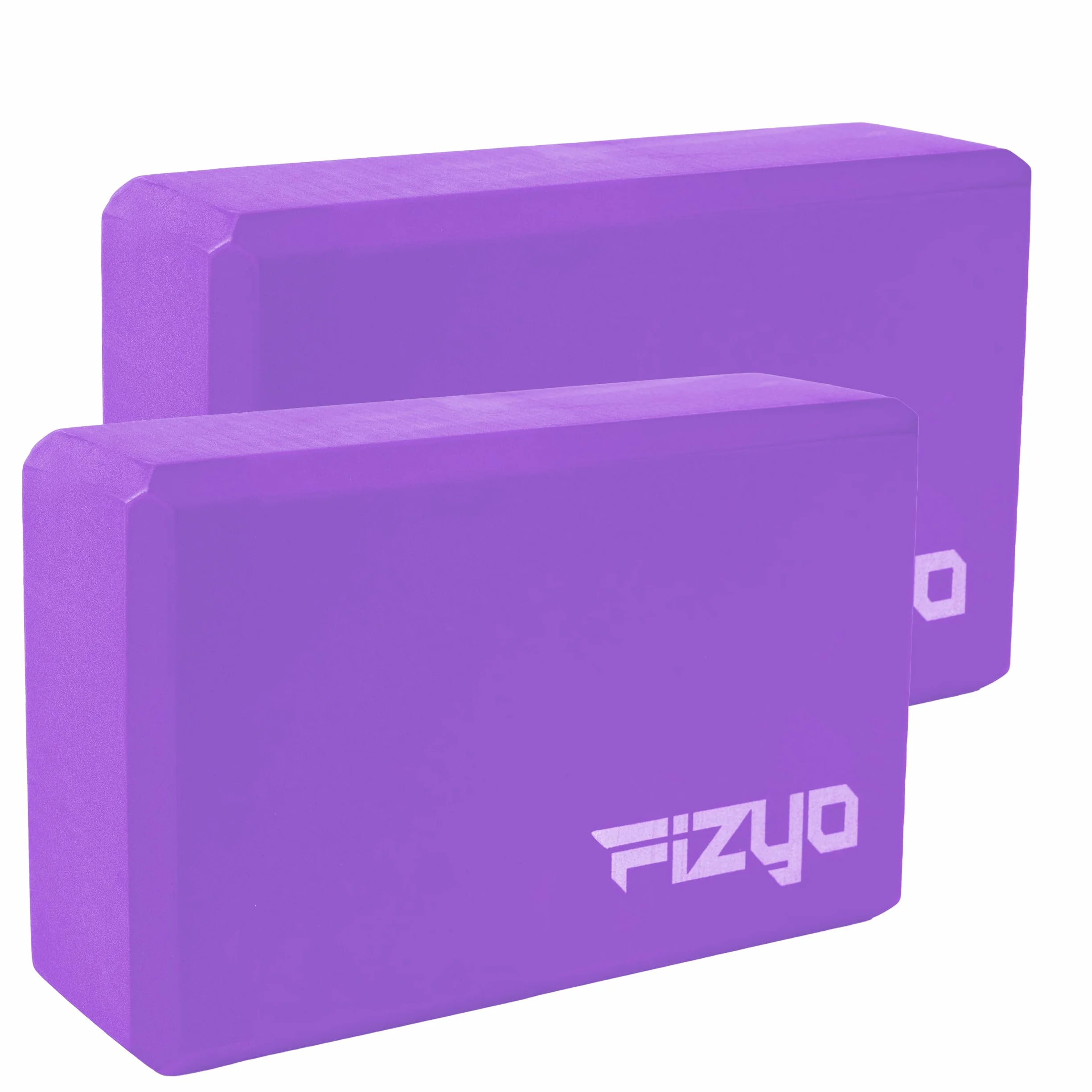 Fizyo Bloc de Yoga 2 Pièces Antidérapant en Mousse EVA 23x7x15 cm Cubes Yoga pour Pilates Fitness et Étirement Blocs Yoga Stables pour Équilibre Soutien et Souplesse Couleur