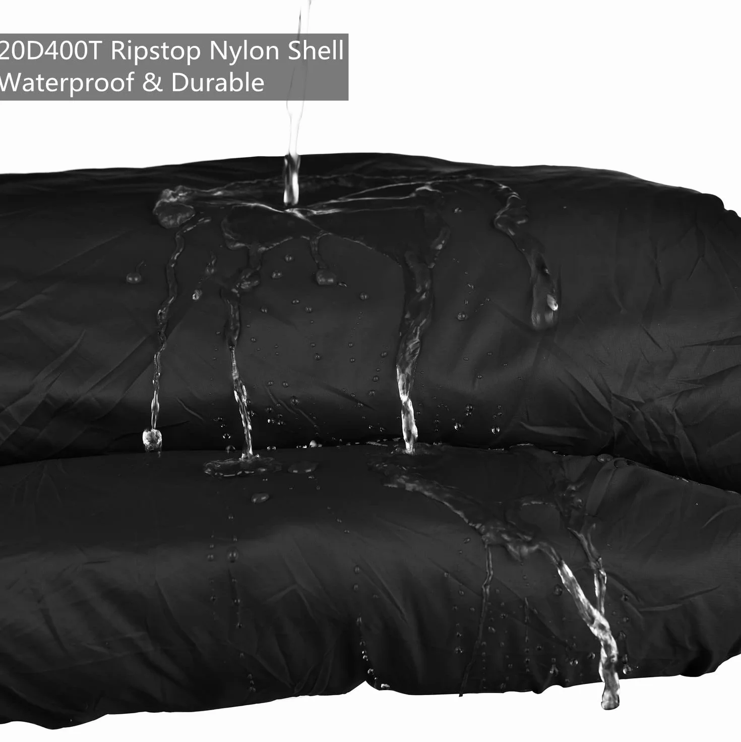 Sac de Couchage Rectangulaire Ultra Léger Chaud Camping Plein Air Enfant Adolescent Adulte