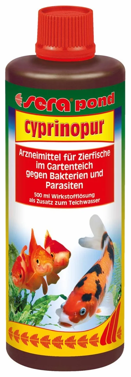 Sera Cyprinopur Conditionneur d'eau de Bassin 500 ML