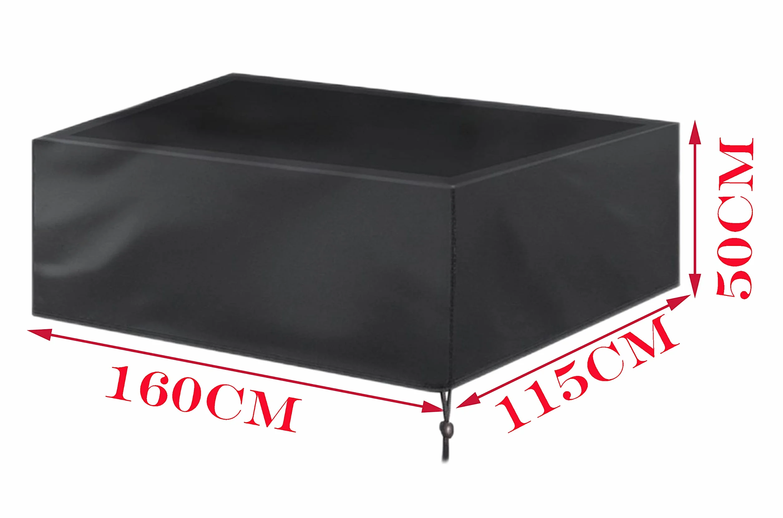 Housse de Protection Babyfoot 160x115x50CM Tissu Oxford 210D Imperméable Anti-UV
