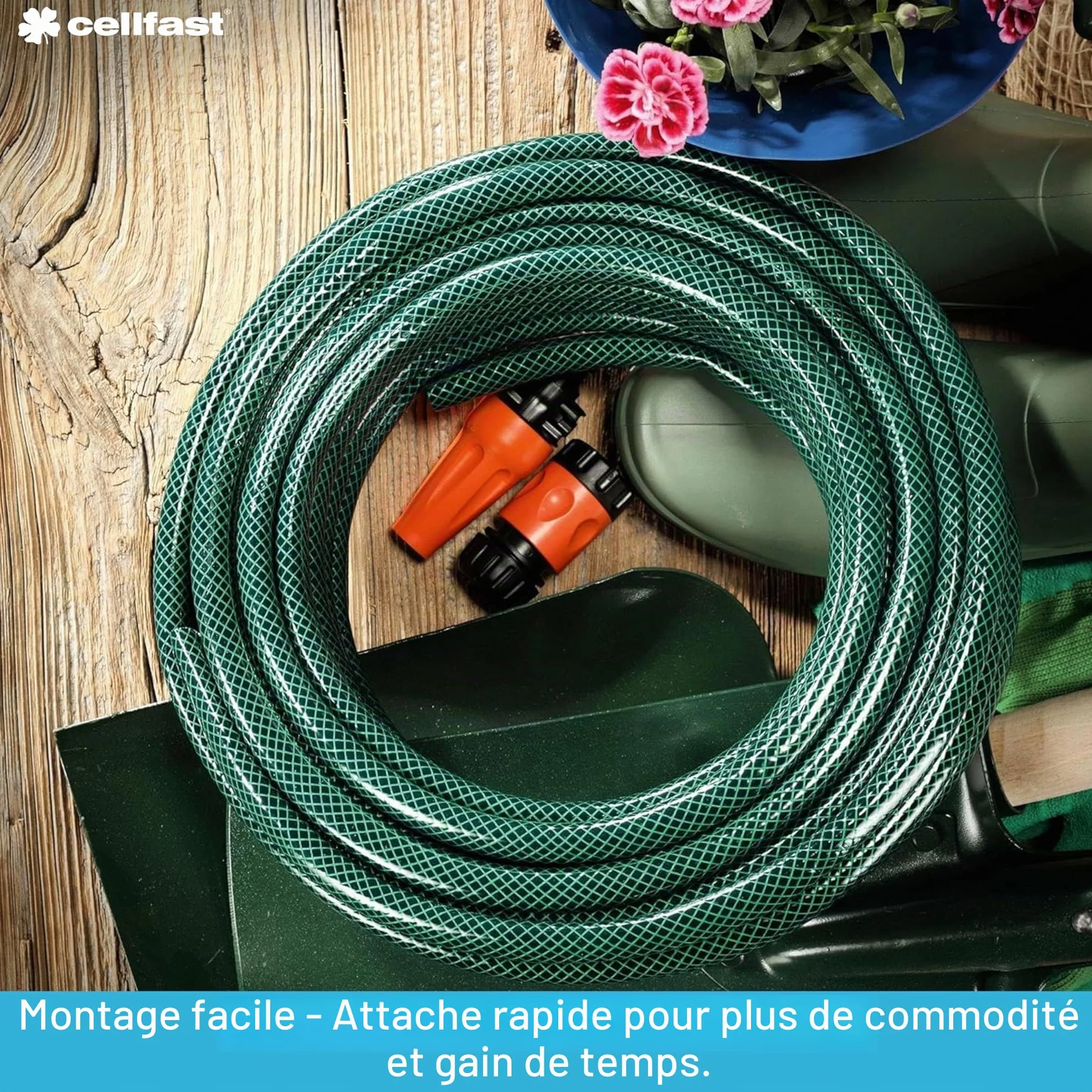 Cellfast Gartenschlauch 1/2" 20m vert