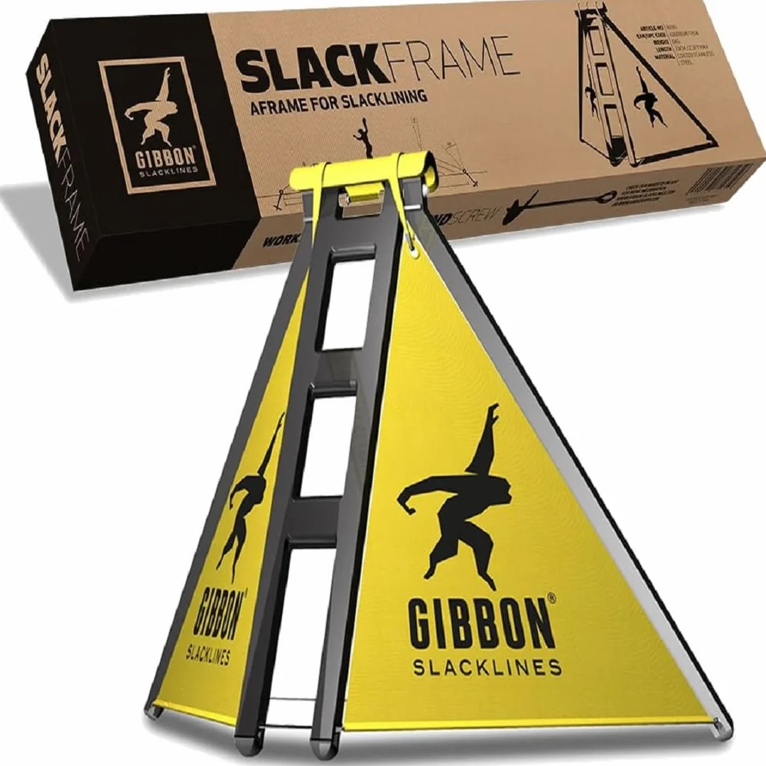 Gibbon 12302 Outil Frame, métal revêtu par Poudre gestellt pour slacklinen sans Arbres