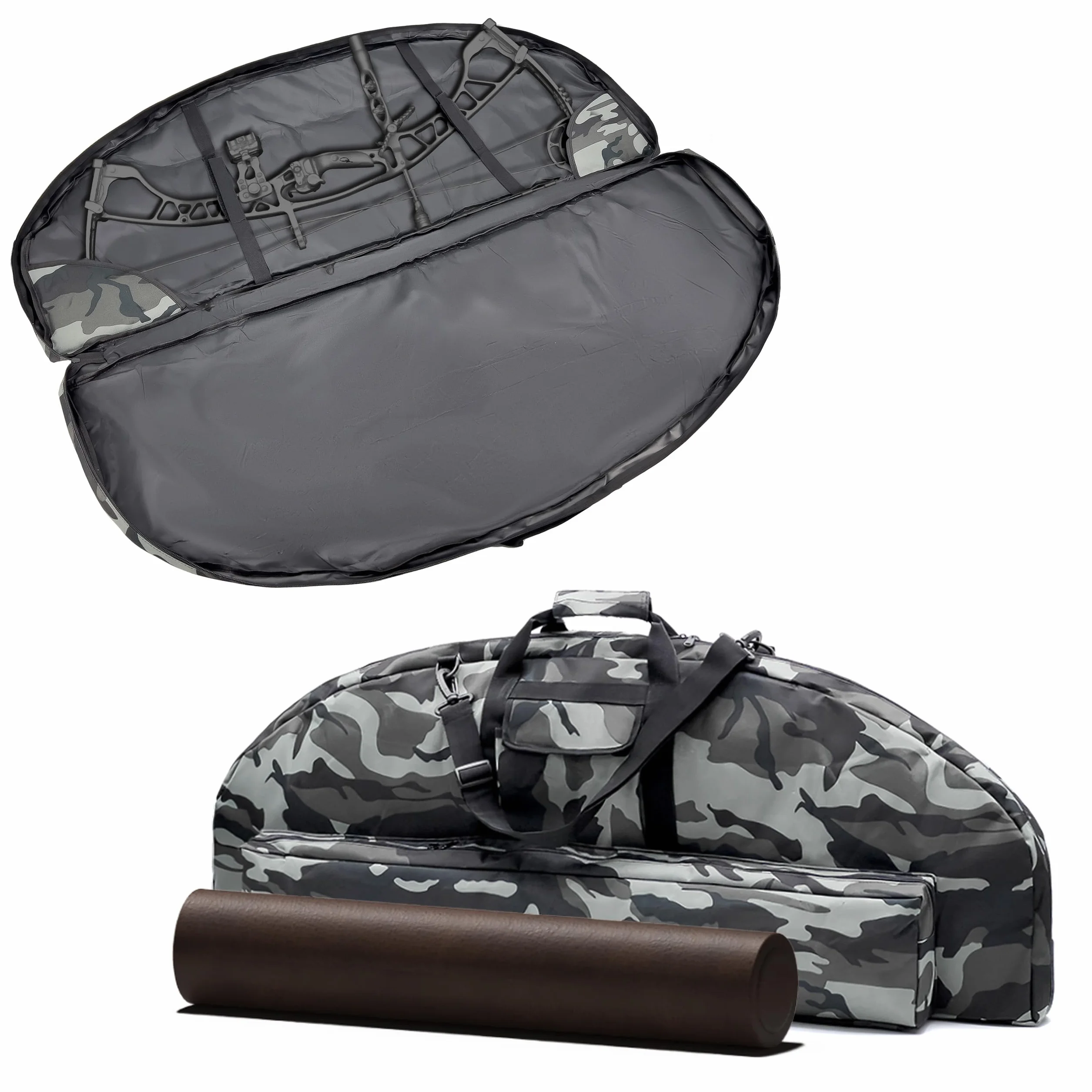 Alephnull Sacs Darcs de tir à Larc Sac de Transport pour Arc a Poulie 95/115 cm Étui d'arc Sac d'Arcs pour Arc Compound pour La Chasse pour la Chasse et Le tir en Plein air