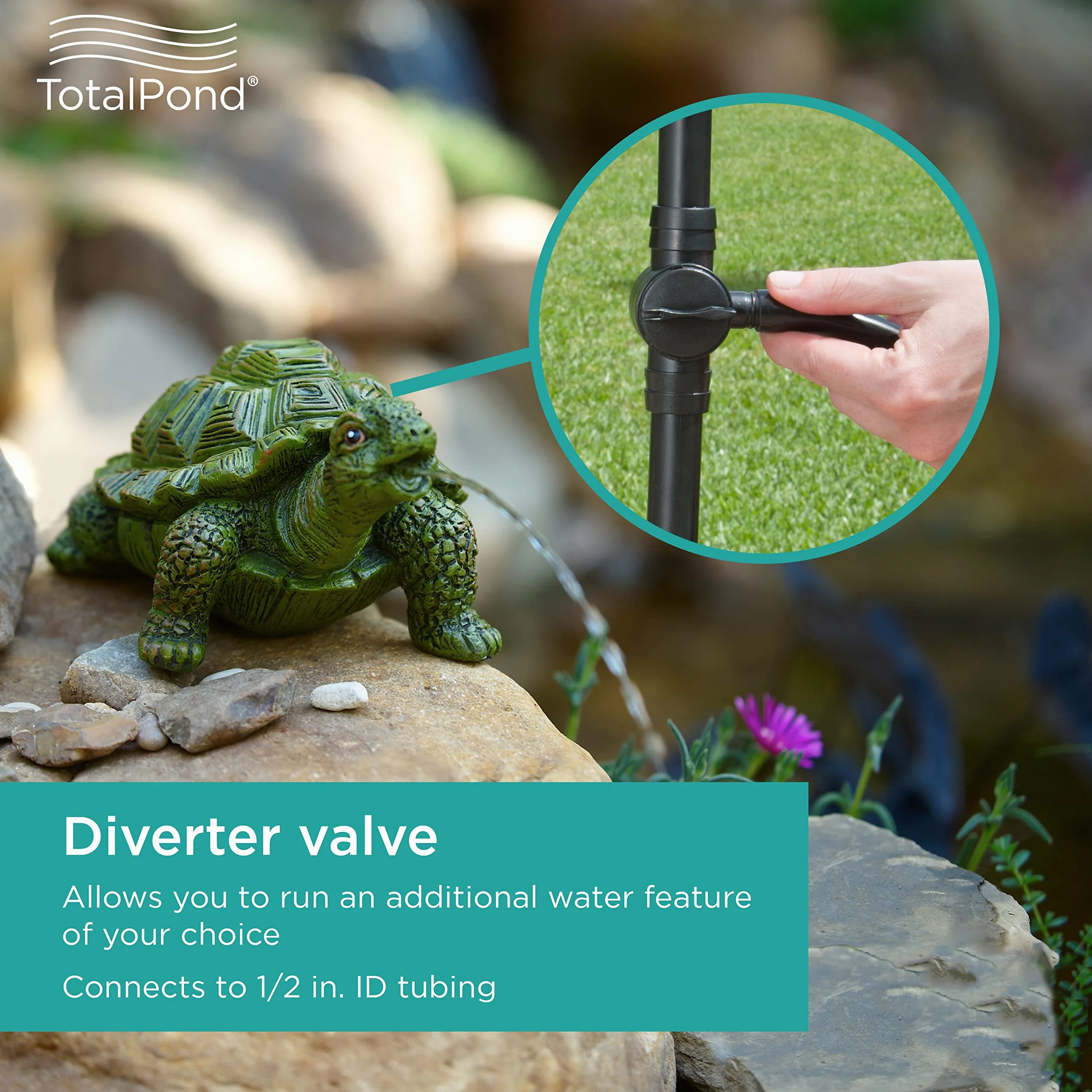TotalPond N16100 Grand kit de buse pour bassin extérieur jardin