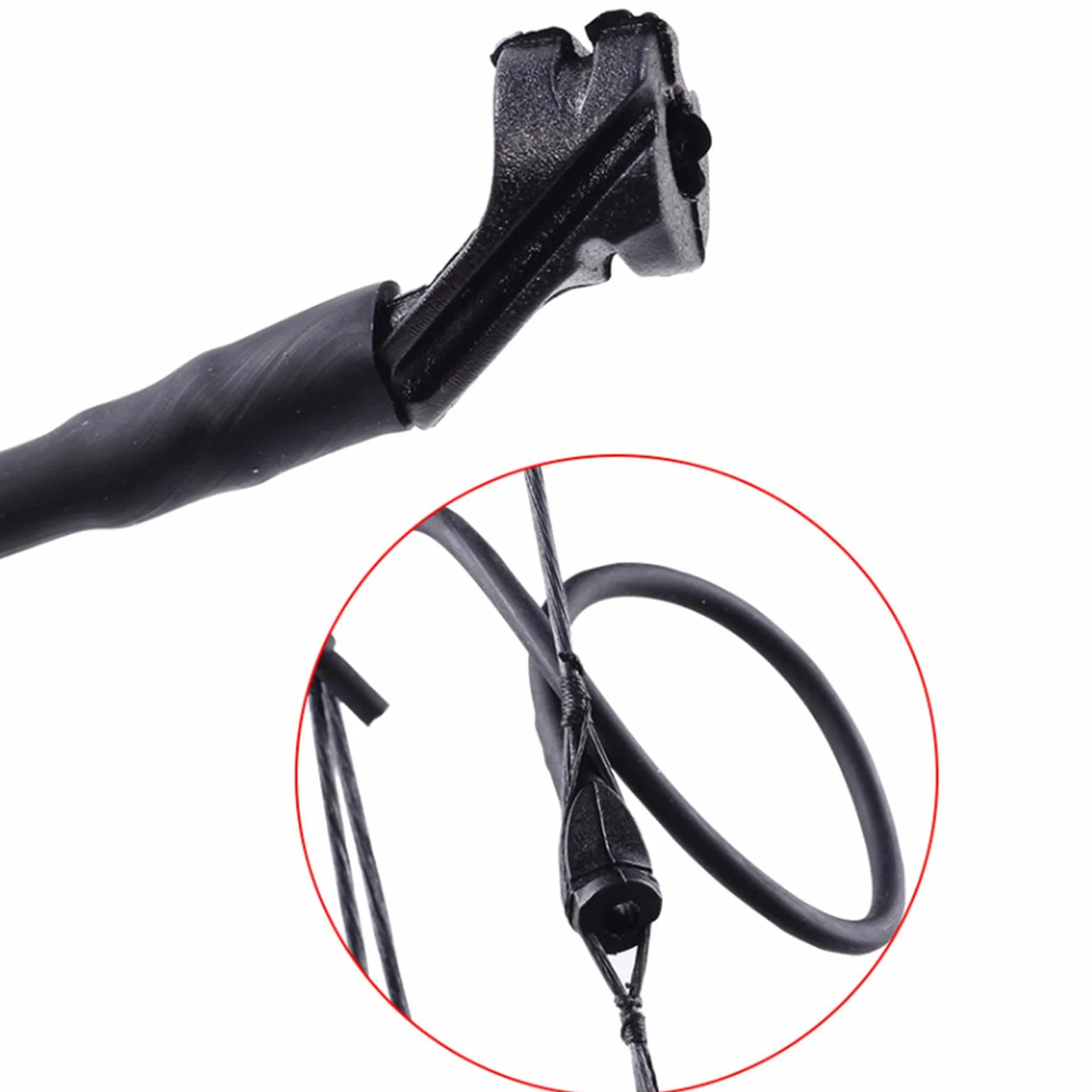 Accessoires de tube en caoutchouc pour cordes, arc, visée, arc, tube de visée, arc composé