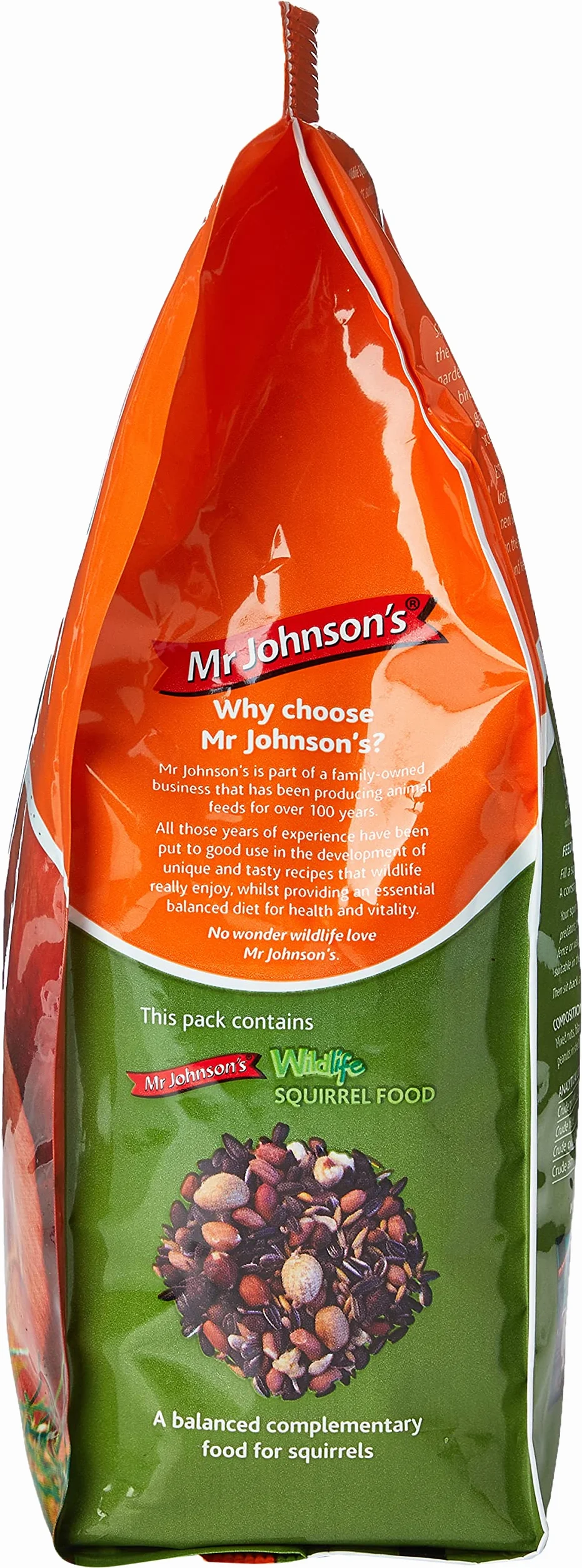 Mr Johnsons Wild Life Alimentation pour écureuils, 900 g