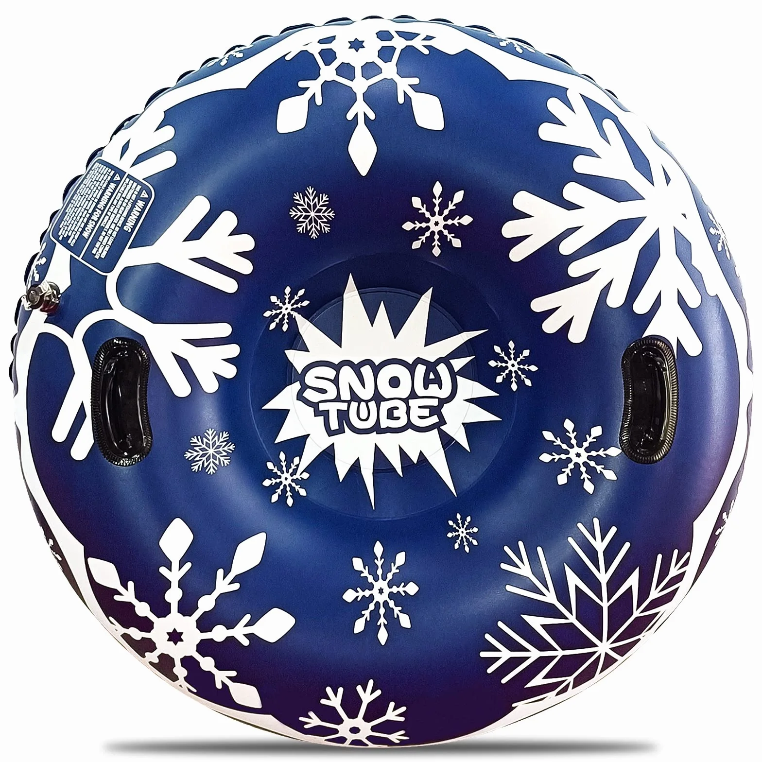 Tubes à Neige gonflables, Luge Gonflable avec poignées, résistant aux Rayures, résistant au Gel, 120cm Luges gonflables pour Enfants et Adultes pour s'amuser en Hiver et activités familiales